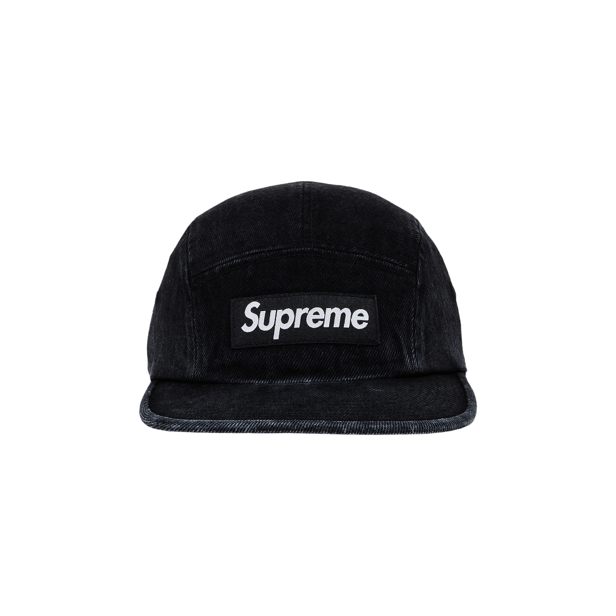 Supreme Denim Camp Cap 'Black'
