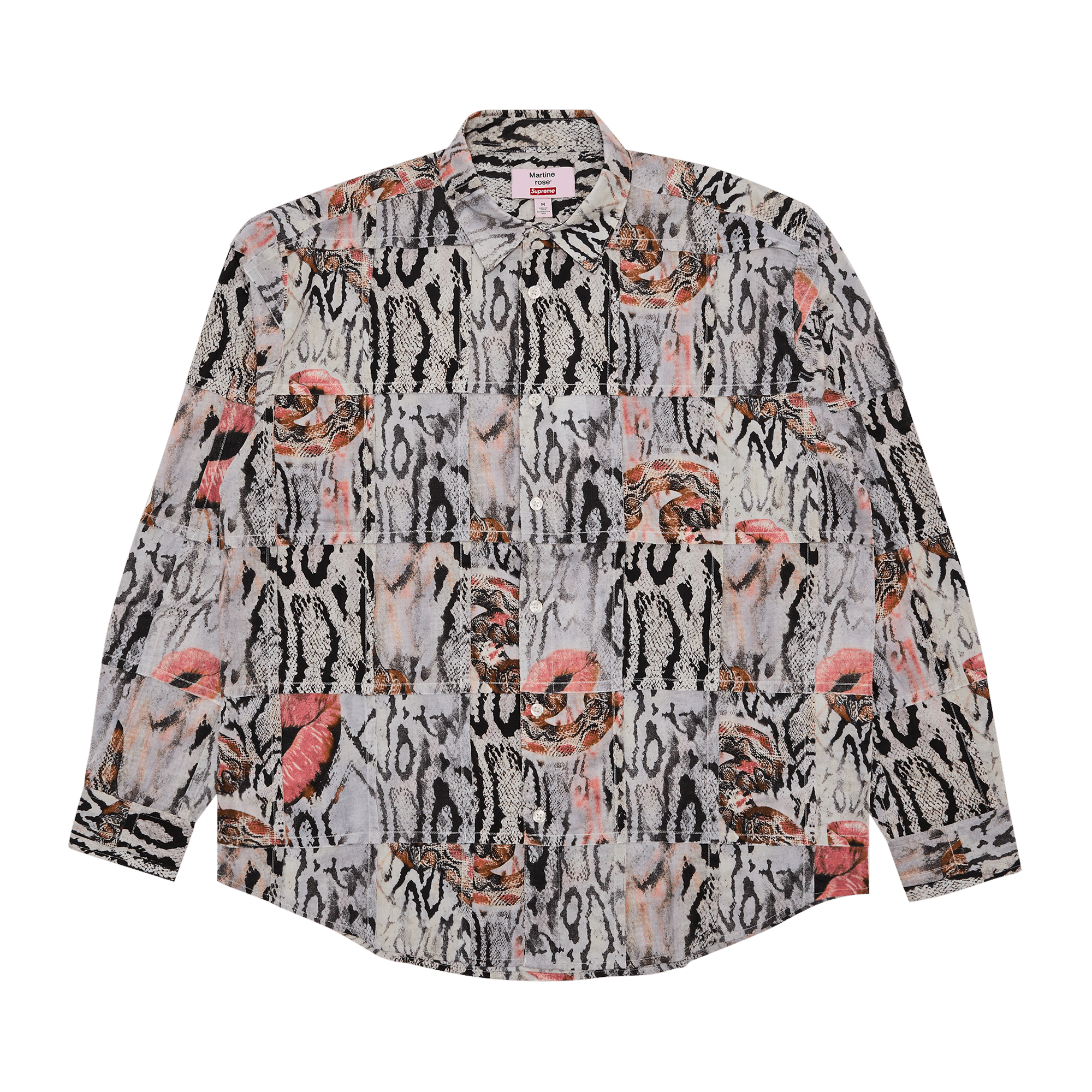 Supreme x Martine Rose Patchwork Shirt 'Multicolor'
