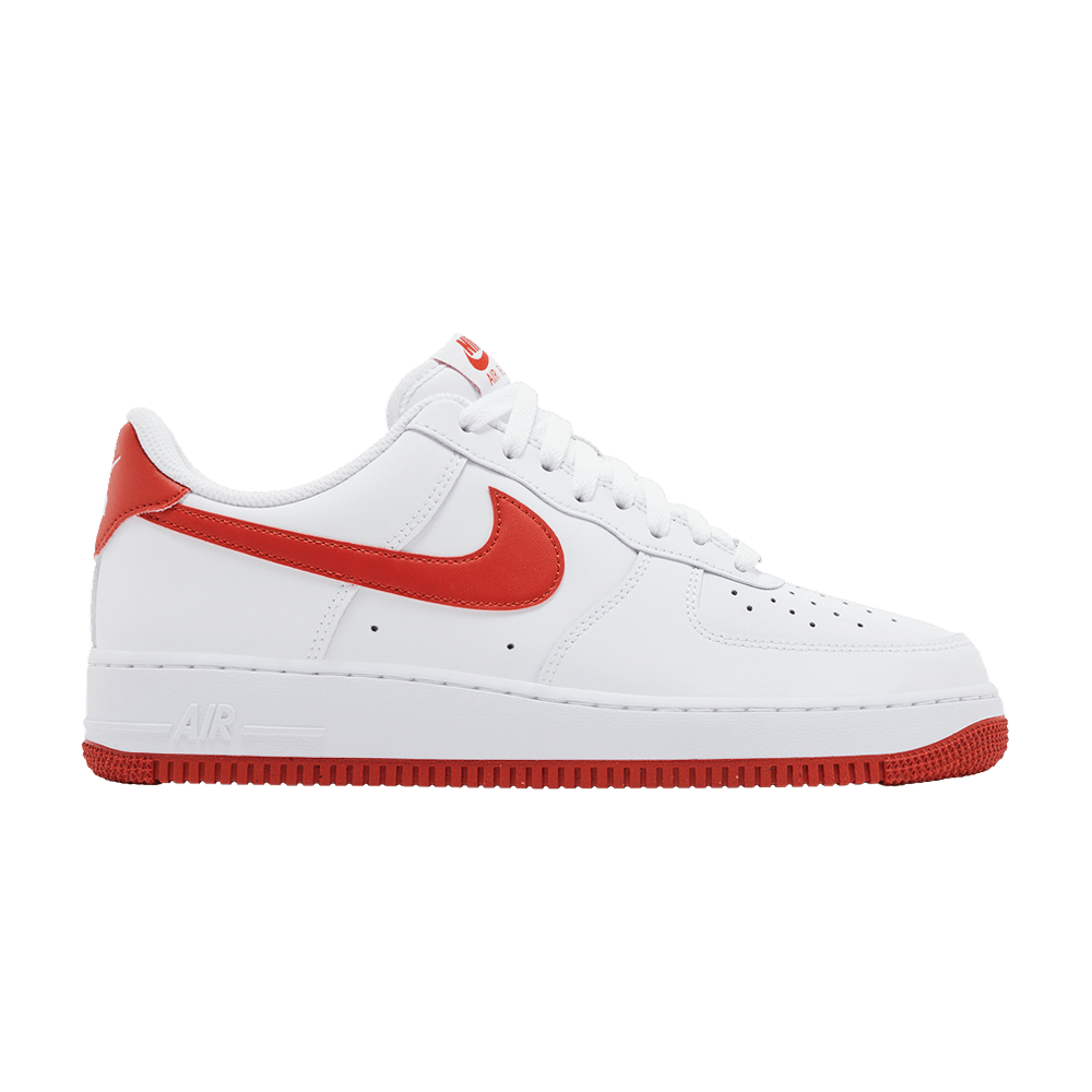 Nike Air Force 1 '07 'White Dragon Red'