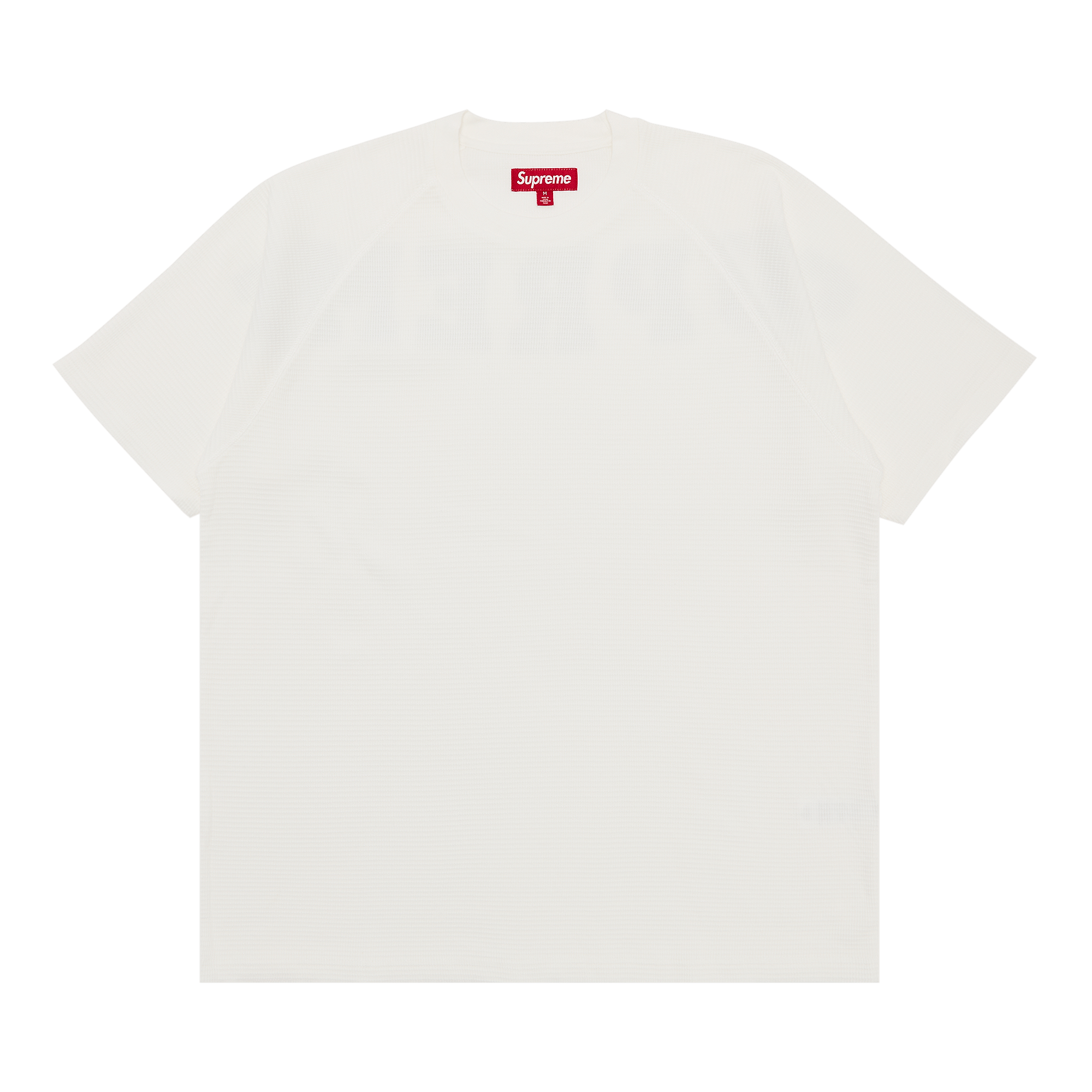Supreme Stencil Thermal Short-Sleeve Top 'White'