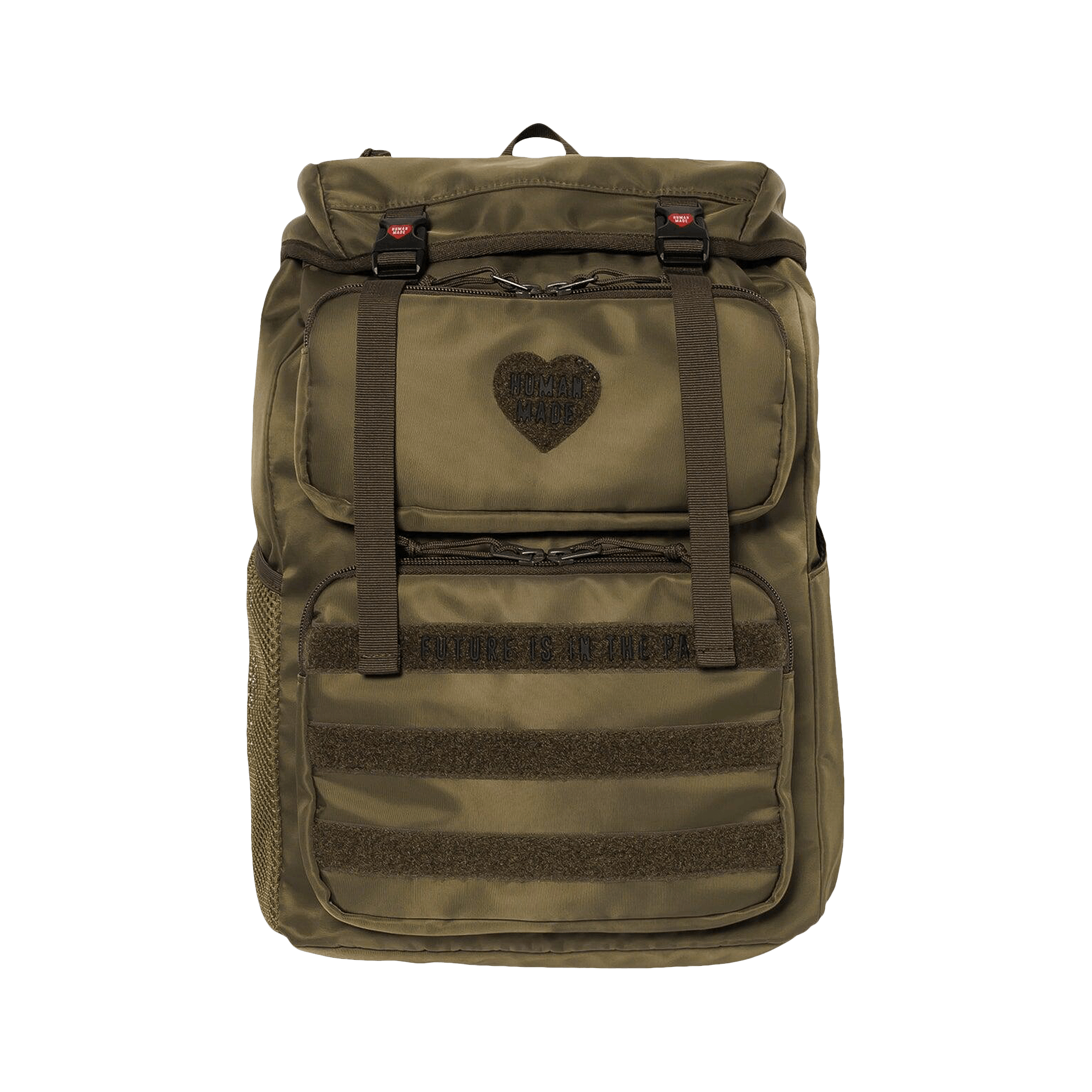 バッグ Human Made Badge Helmet Bag Olive Human Made Badge Helmet Bag Olive