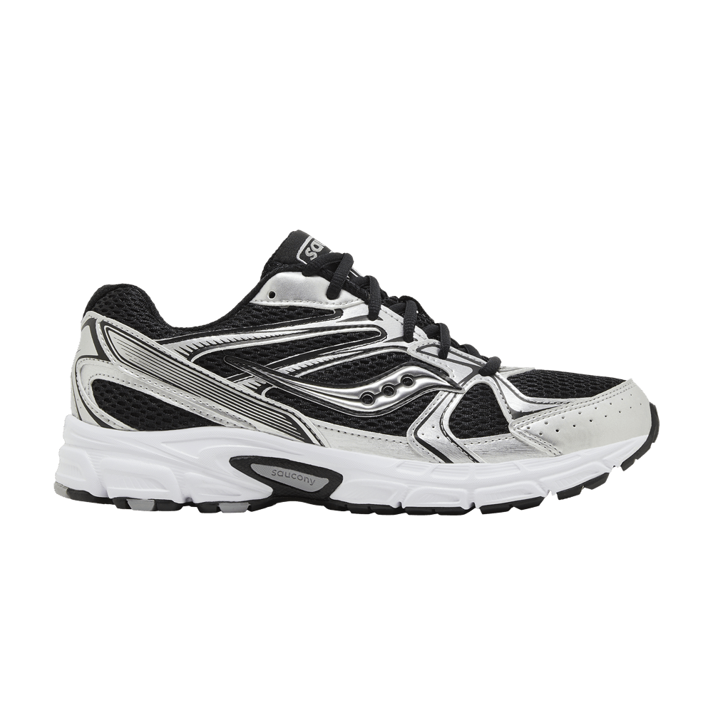Saucony Wmns Grid Ride Millennium 'Black Silver'