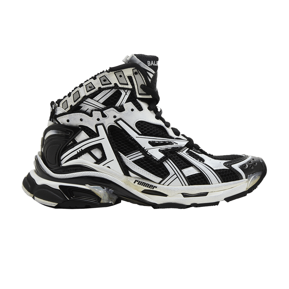 Balenciaga Runner High 'White Black'