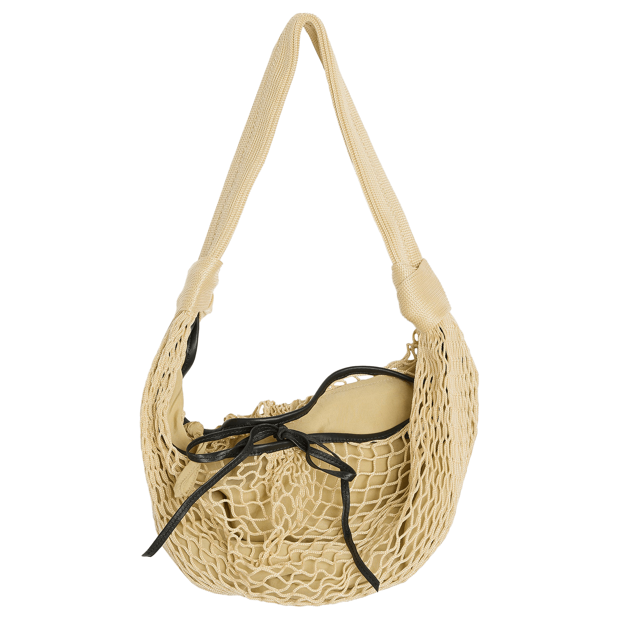 Lemaire Fortune Croissant Filt Bag 'Light Beige'