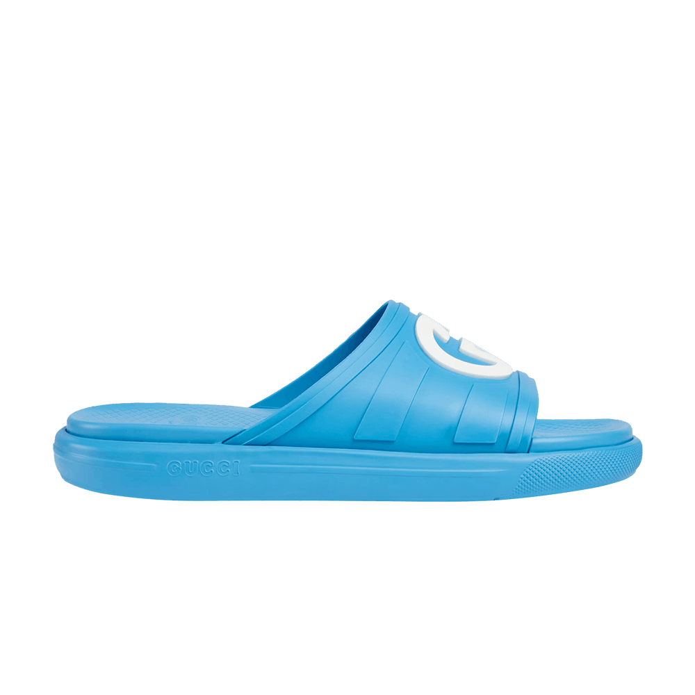 Gucci Slide 'Interlocking G - Super Blue'