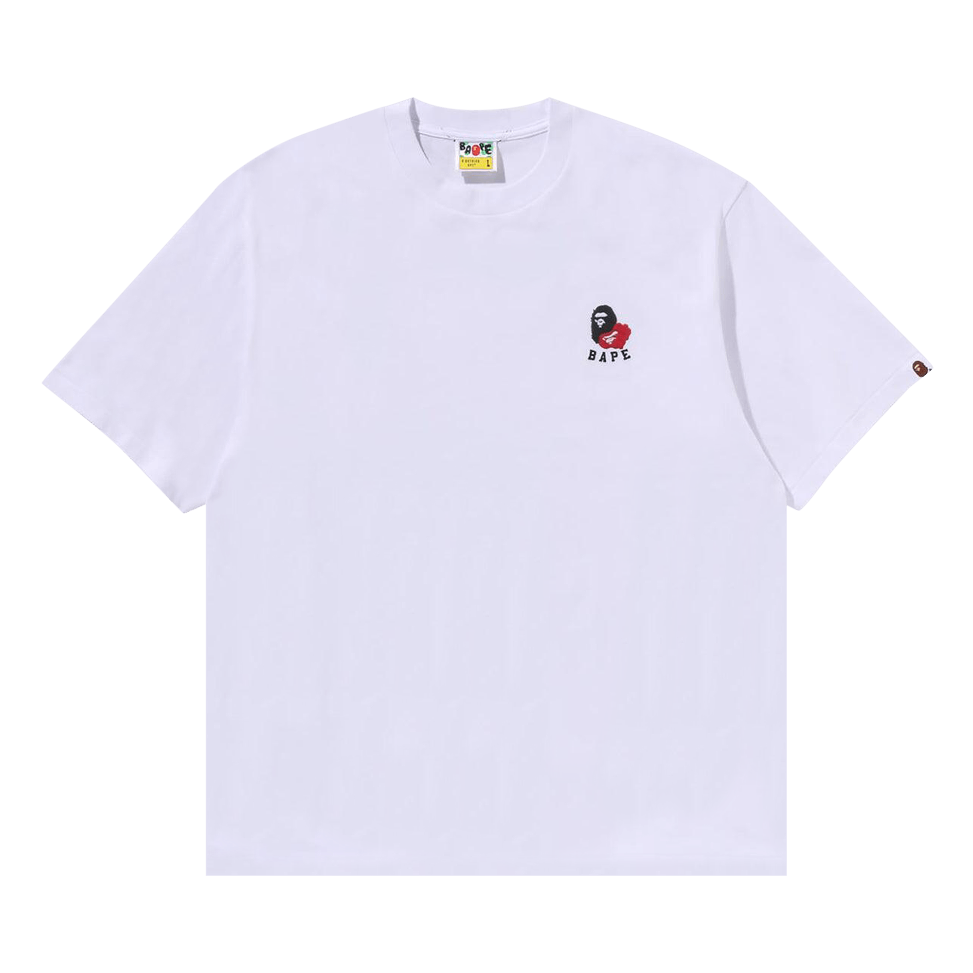 BAPE Ape Head 2 Point Relaxed Fit Tee 'White'