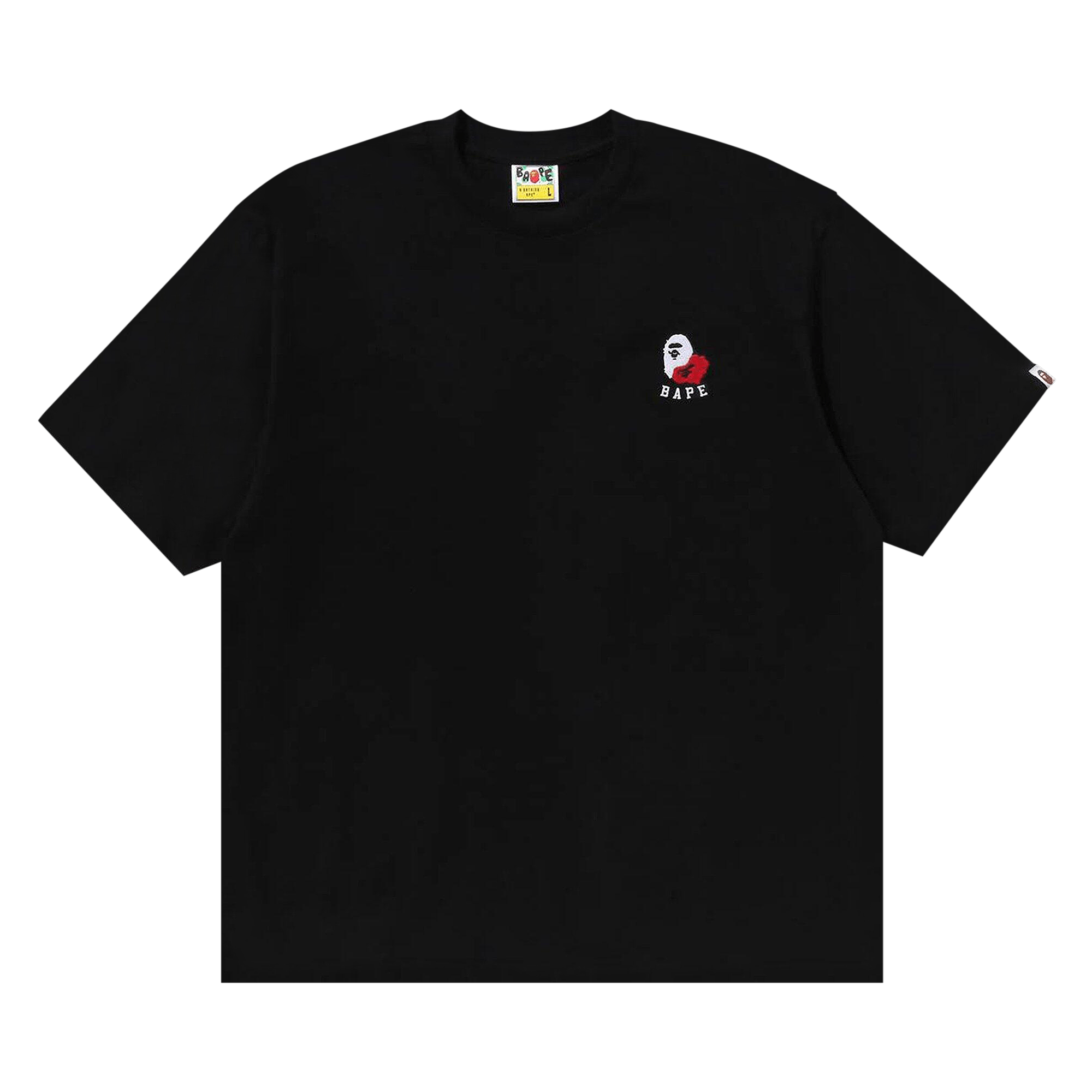 BAPE Ape Head 2 Point Relaxed Fit Tee 'Black'