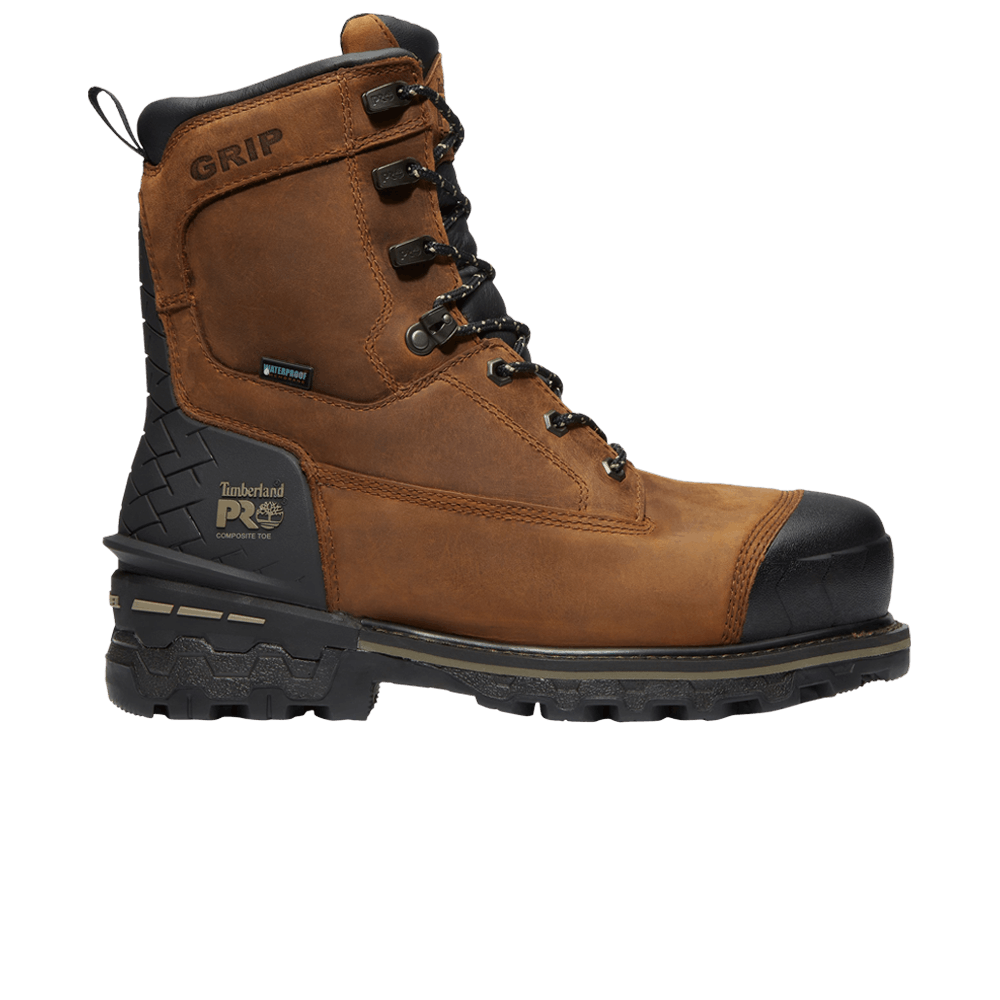 Timberland Pro Boondock HD 8 Inch Composite Toe Waterproof Work Boot 'Brown'