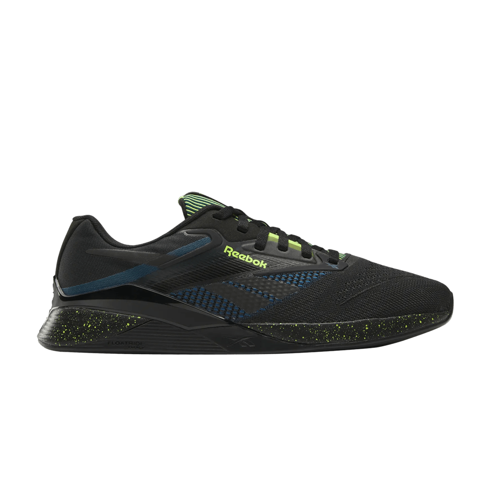 Reebok Nano X4 'Black Blue Digital Lime'