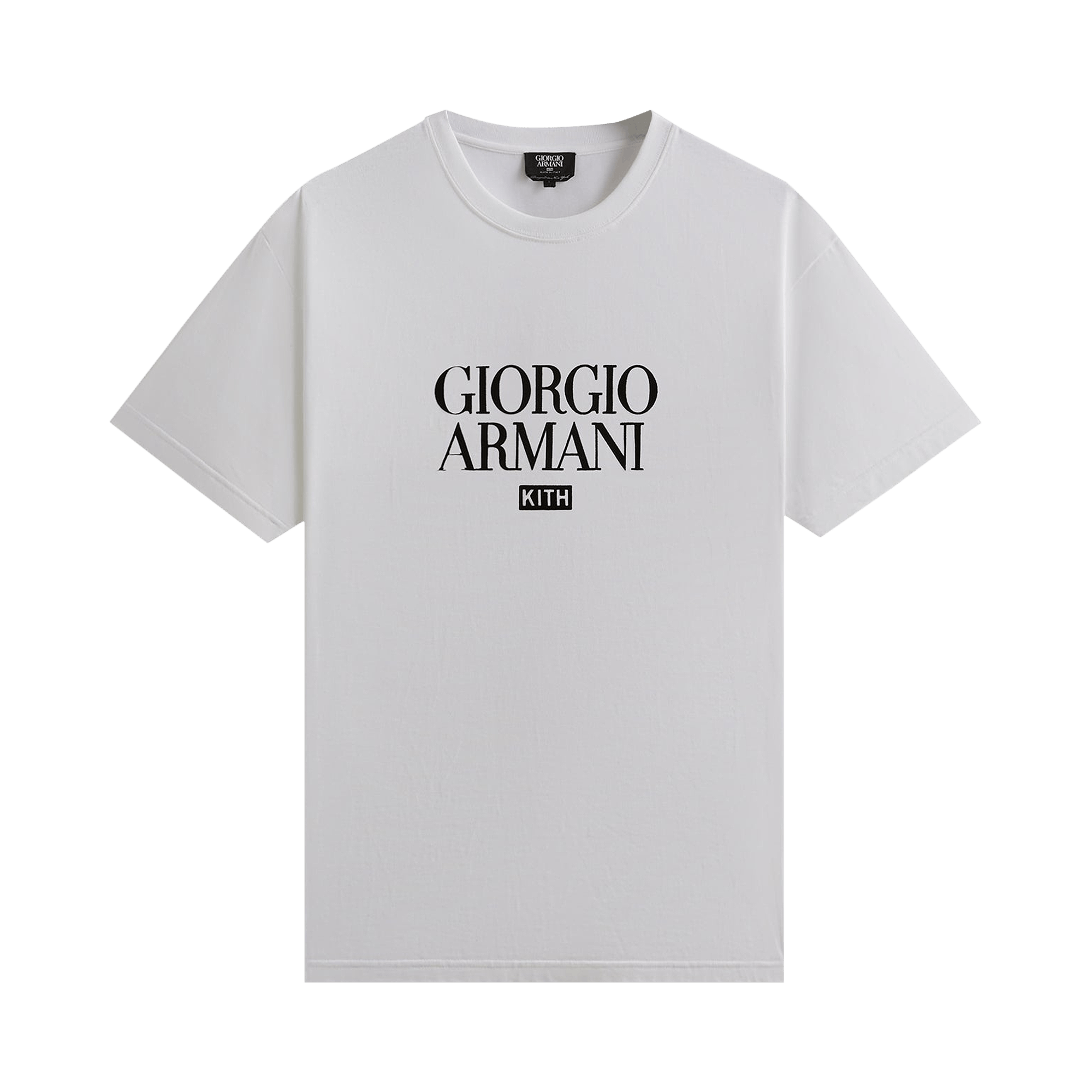 Kith & Giorgio Armani Tee 'White'