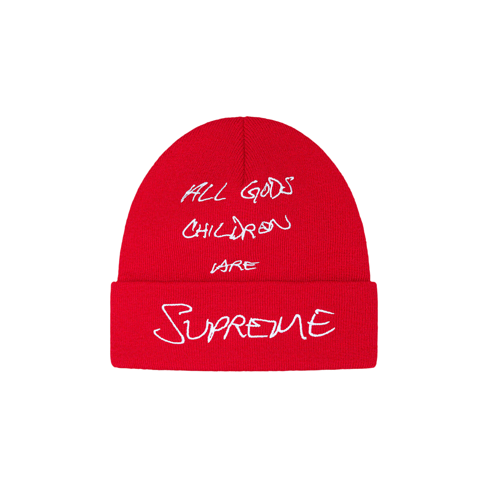 Supreme God's Children Beanie 'Red'