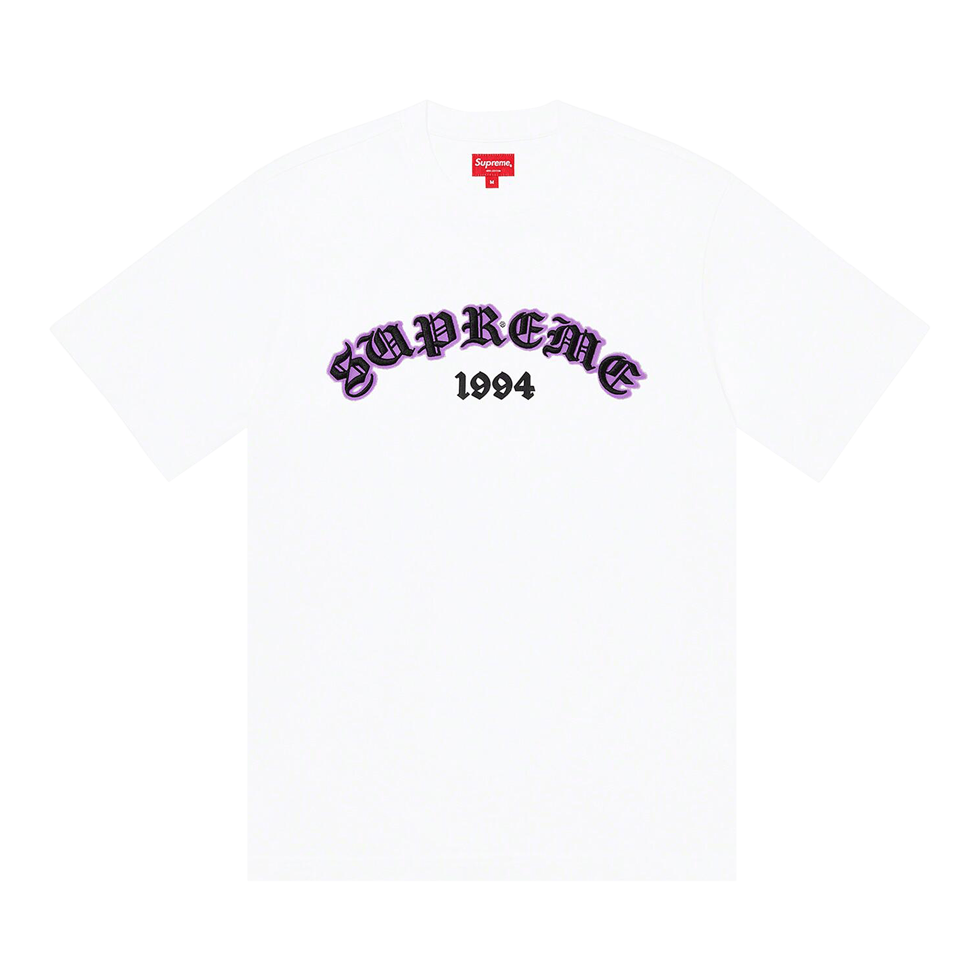 Supreme Old English Glow Short-Sleeve Top 'White'