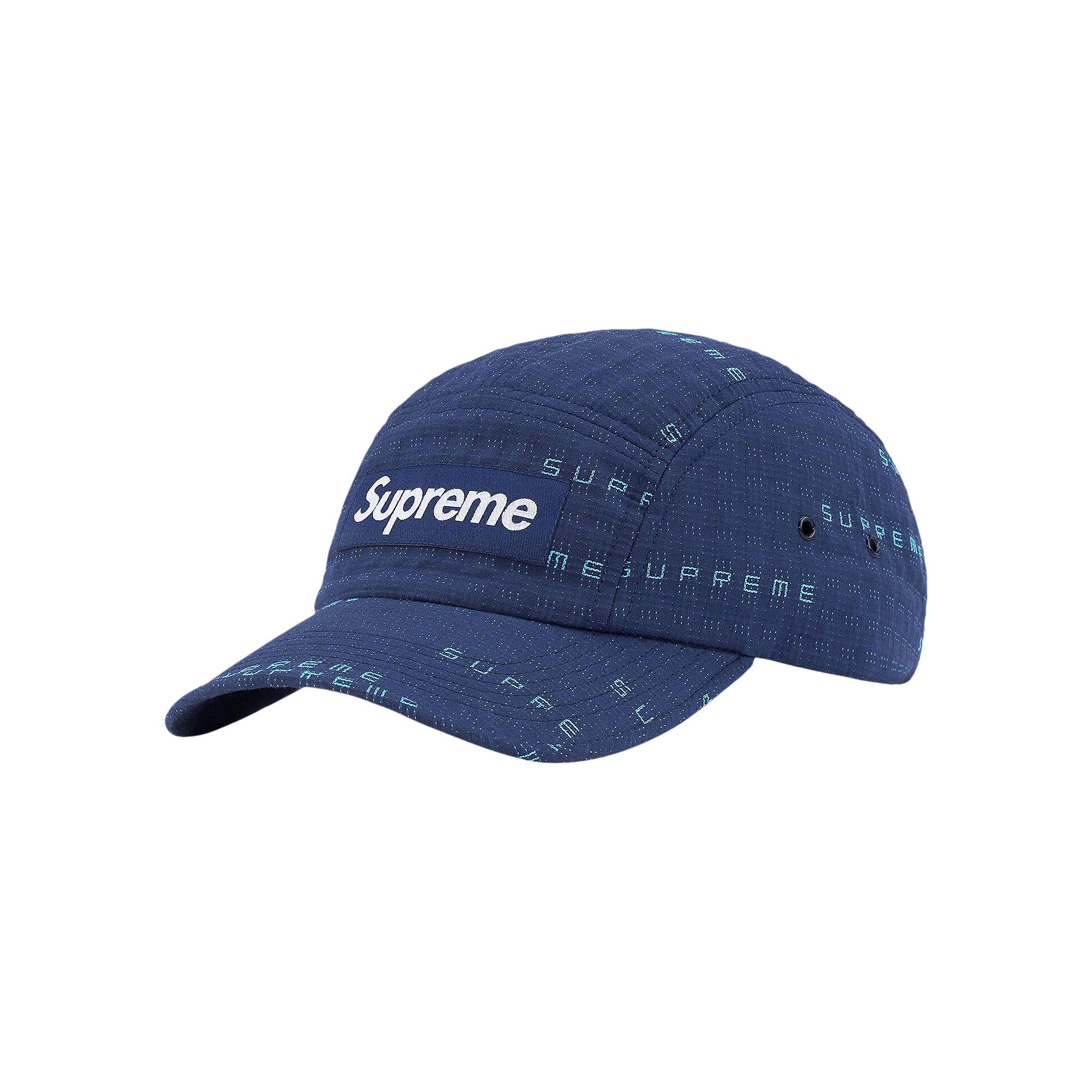 Supreme Stitch Jacquard Camp Cap 'Navy'