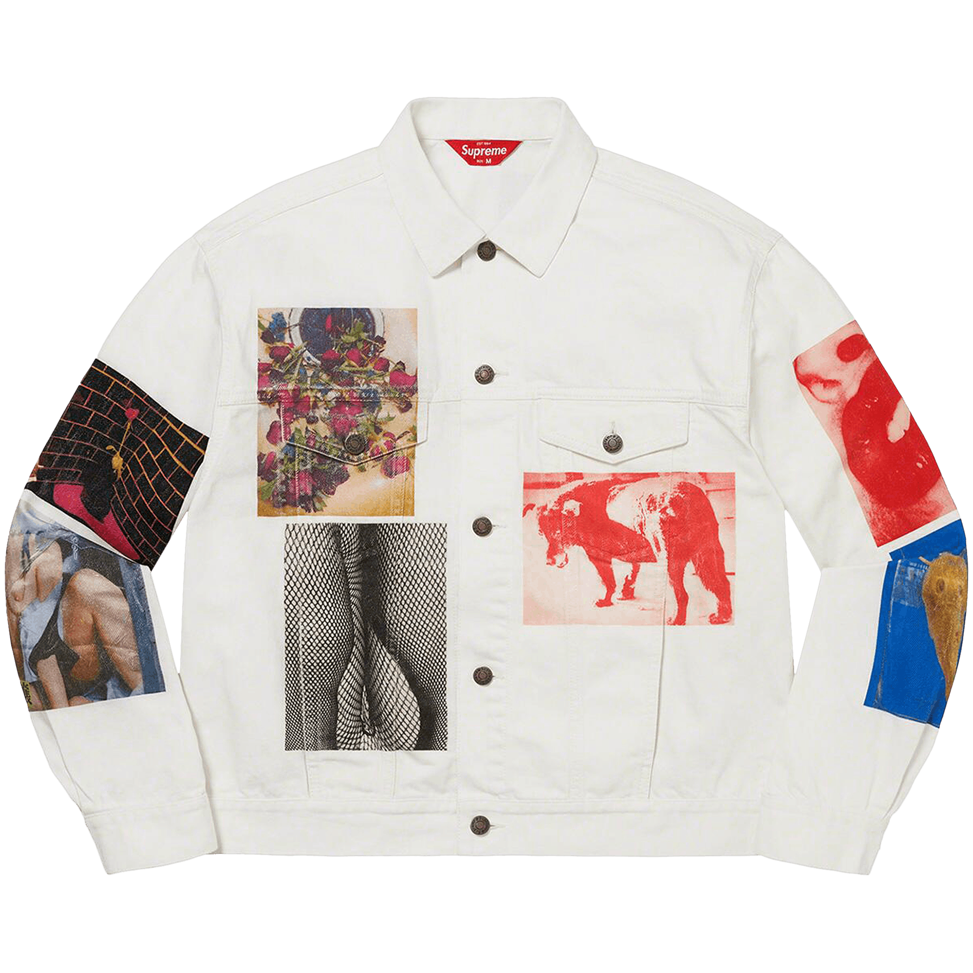 Supreme Daidō Moriyama Denim Trucker Jacket 'White'
