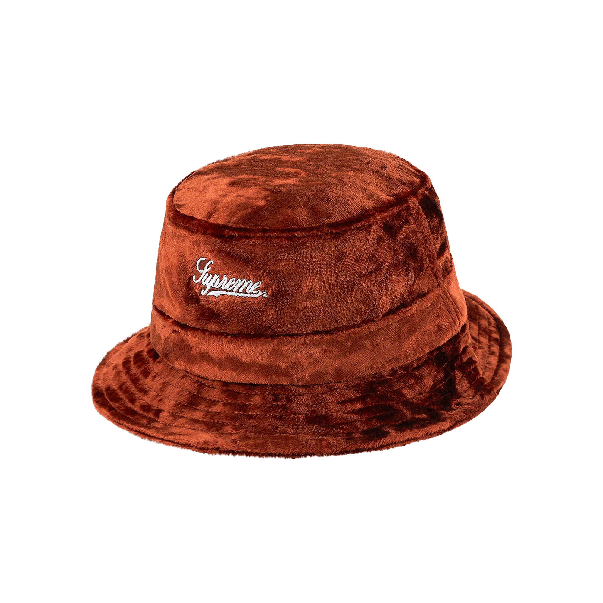 Supreme Crushed Velvet Crusher 'Rust'