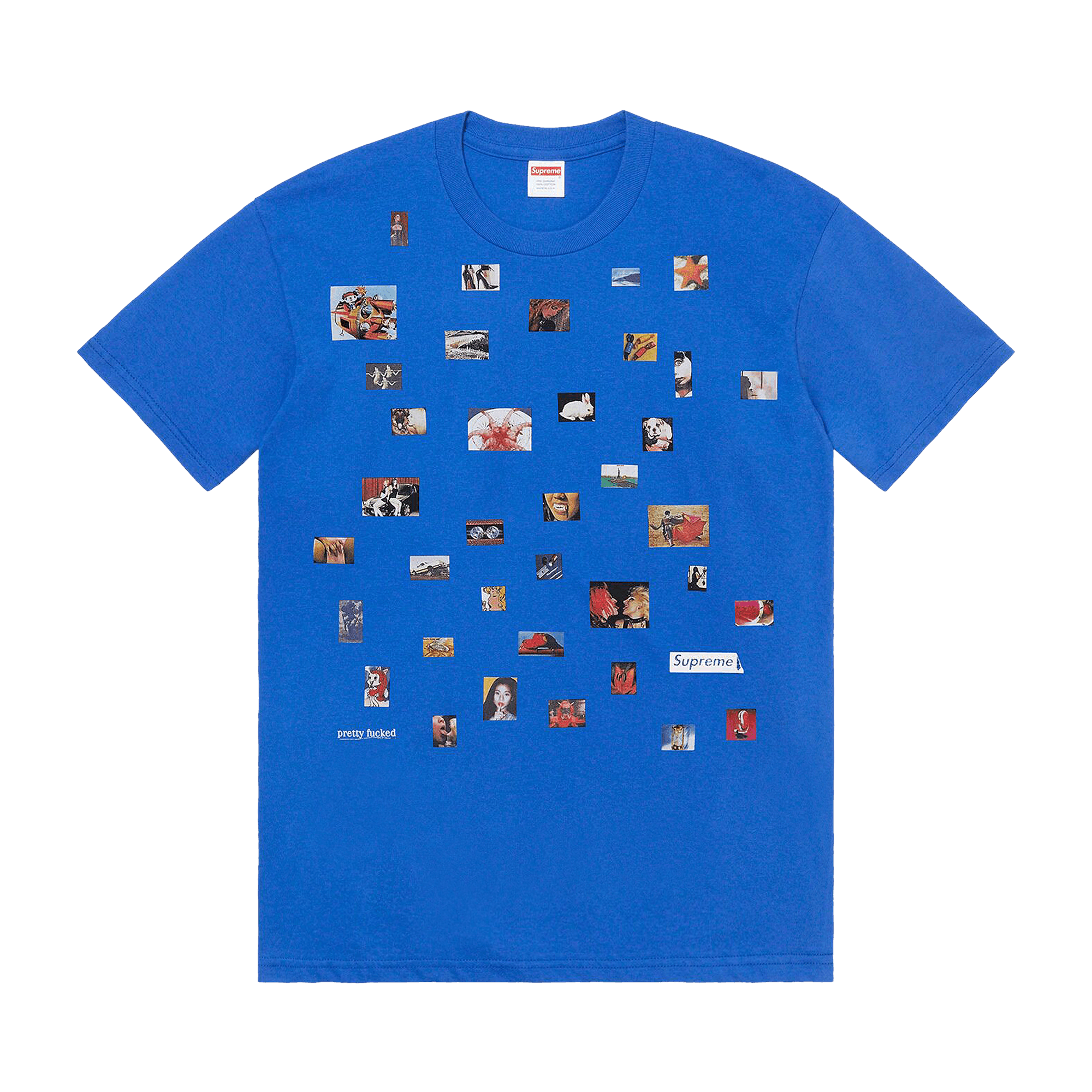 Supreme Pretty Fucked Tee 'Royal'