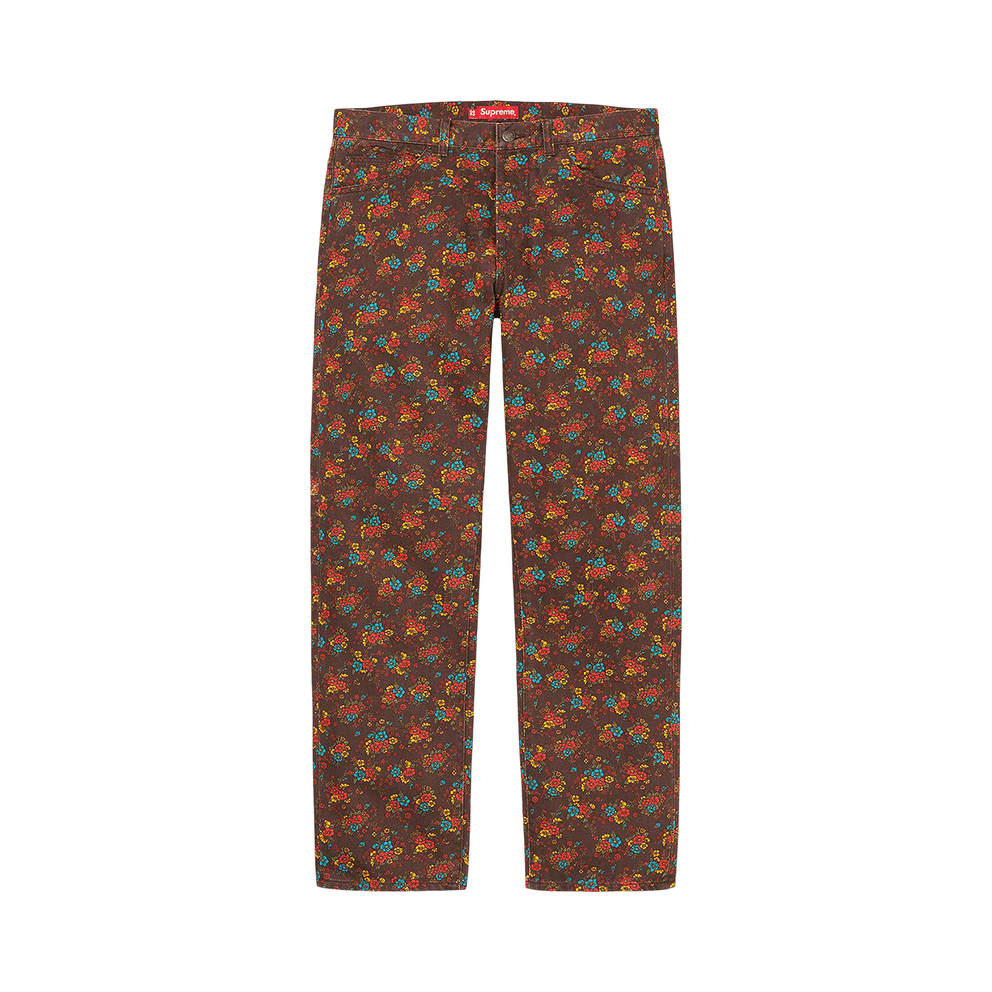Supreme Regular Jean 'Flowers'