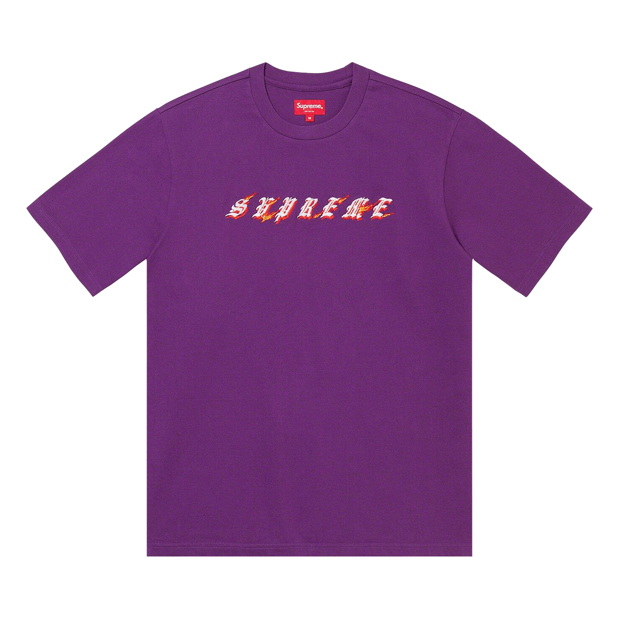 Supreme Flames Short-Sleeve Top 'Plum'