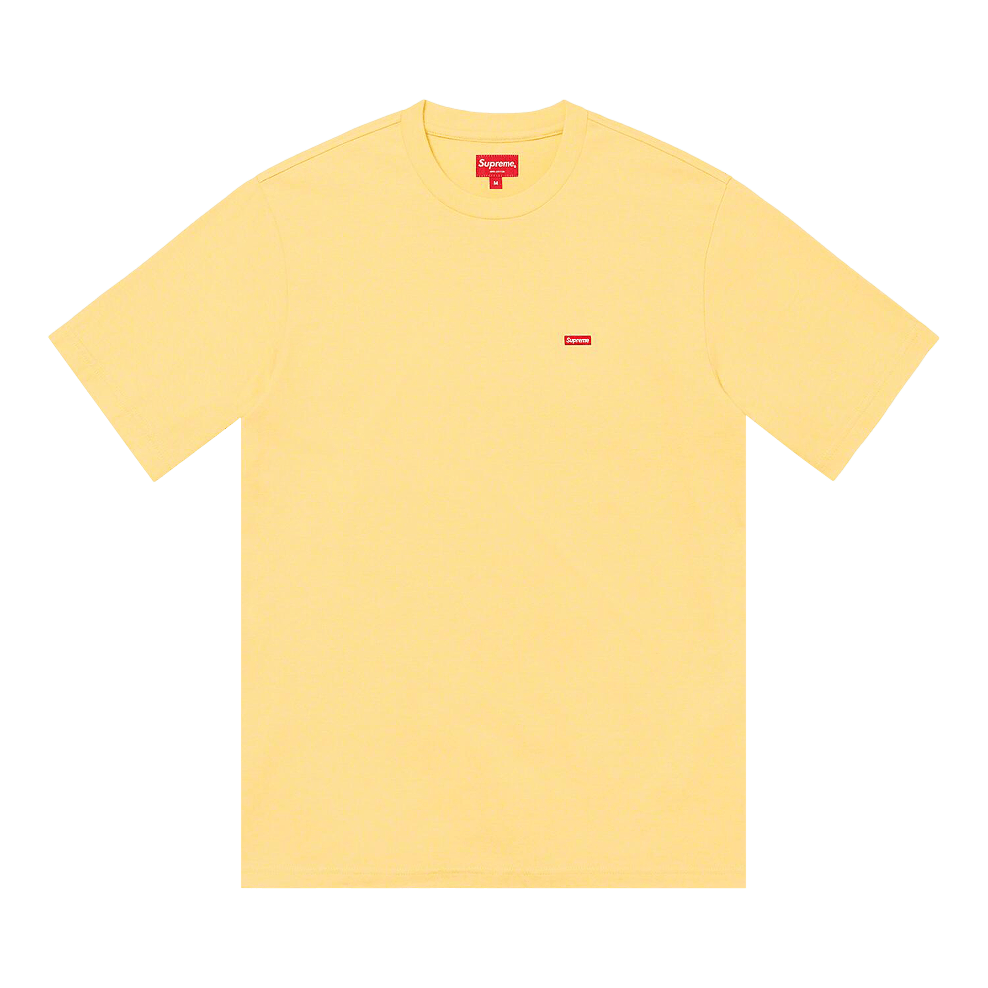 Supreme Small Box Tee 'Pale Yellow'