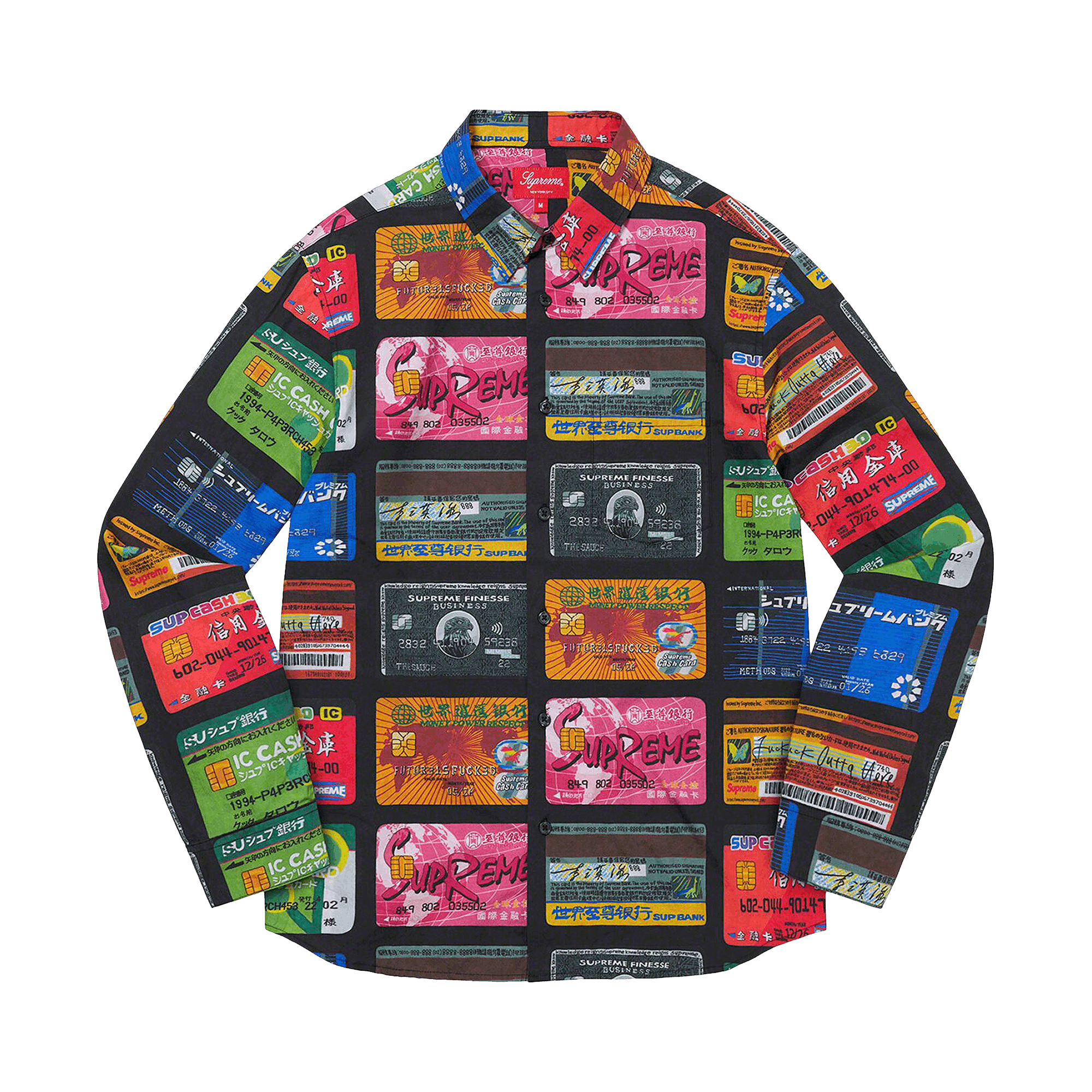 Supreme Credit Cards Shirt 'Multicolor'