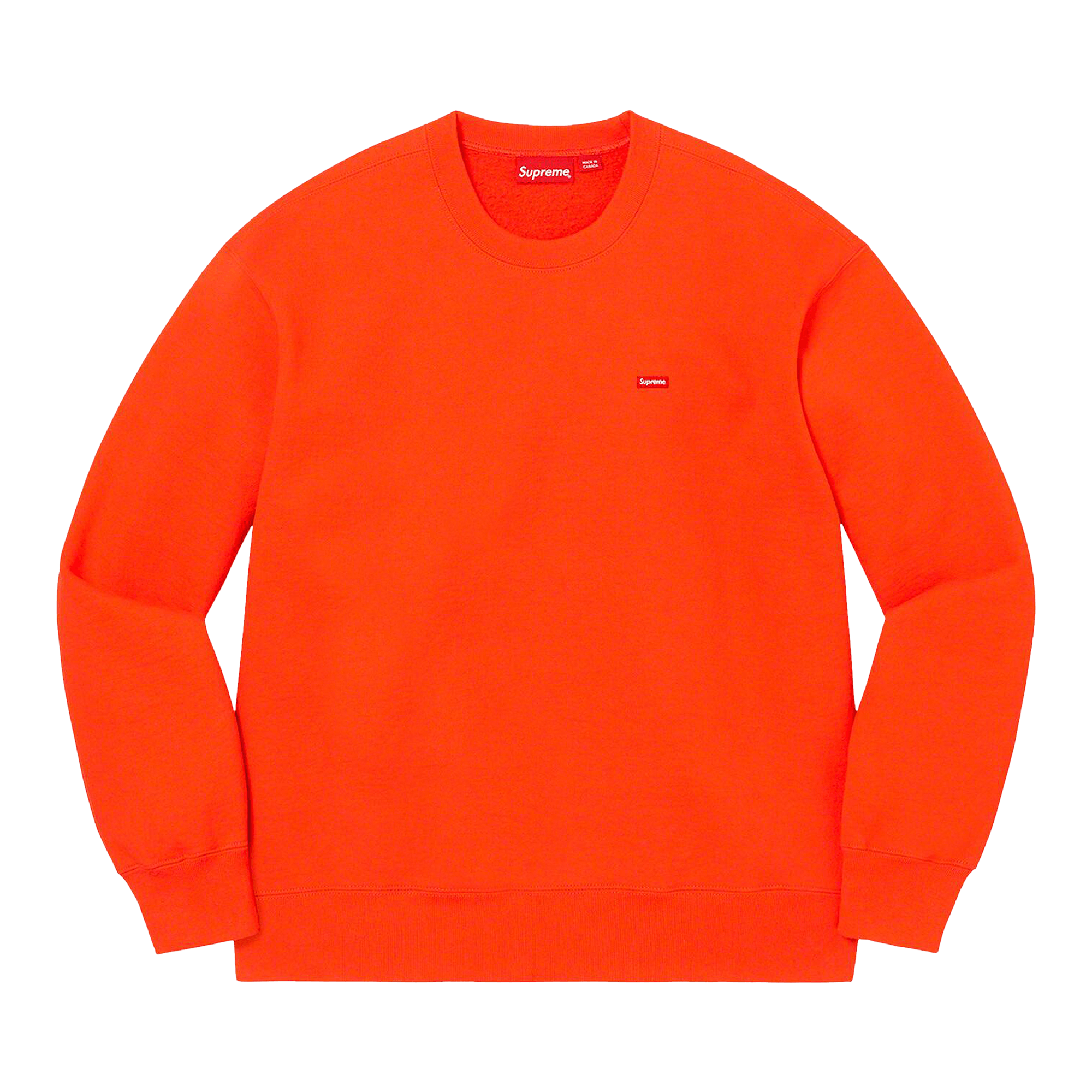 Supreme Small Box Crewneck 'Bright Orange'