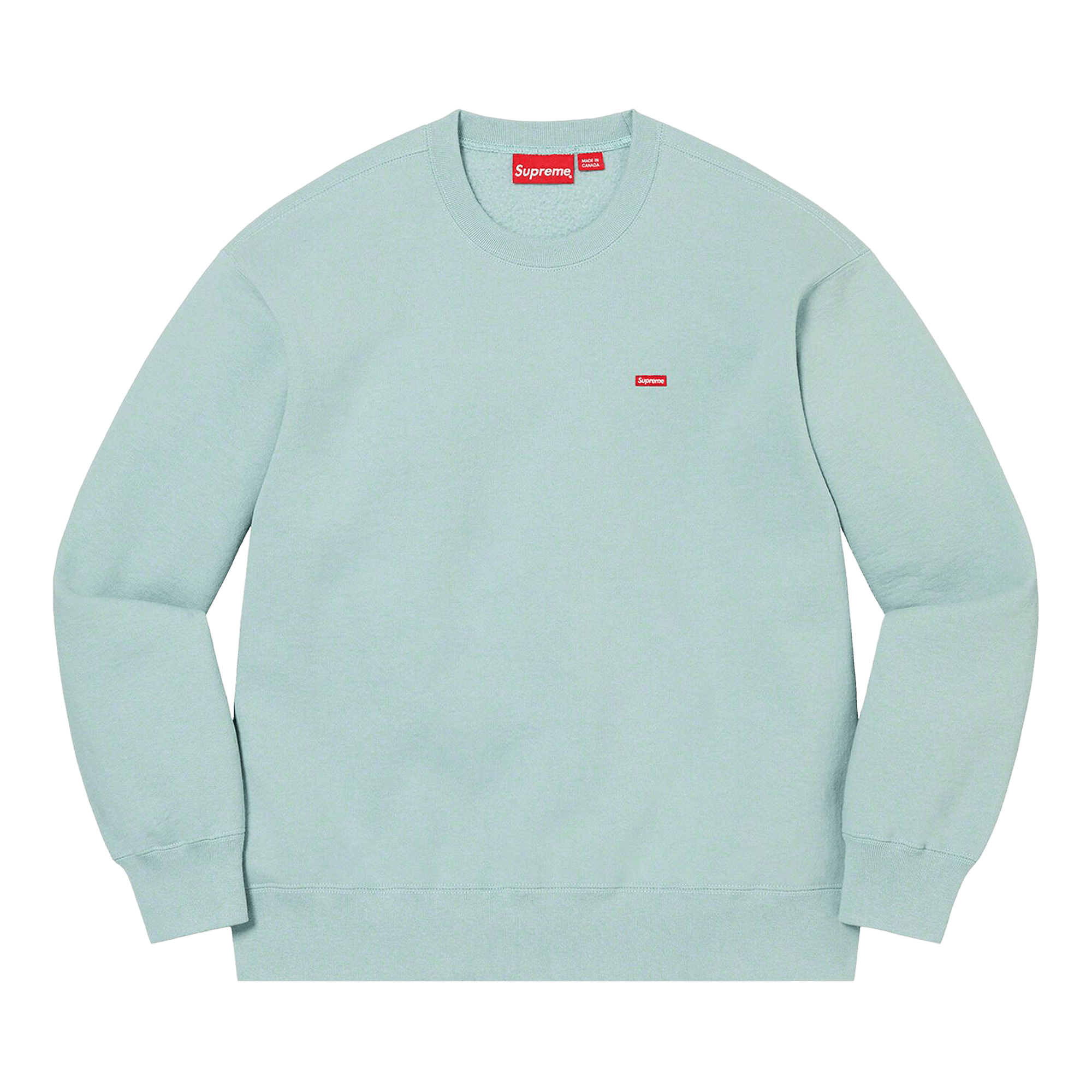 Supreme Small Box Crewneck 'Light Slate'