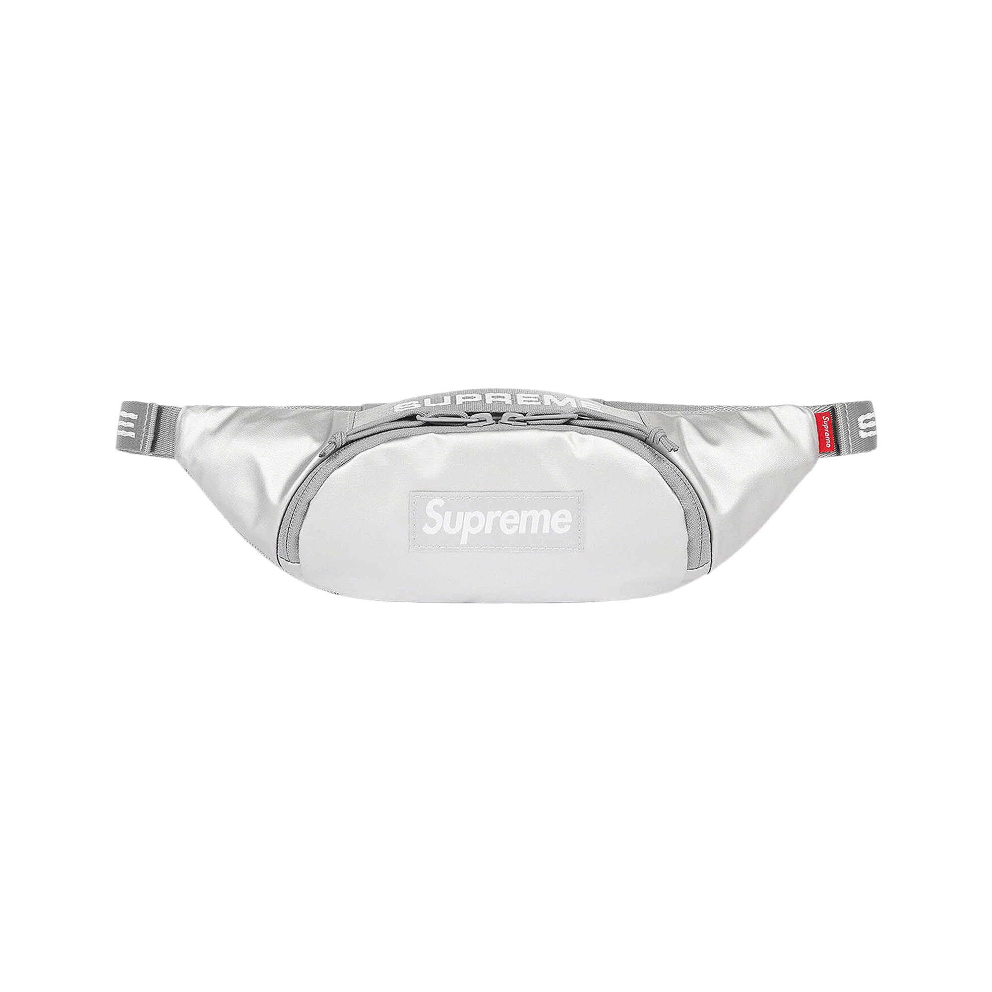 Supreme Small Waist Bag 'Silver'