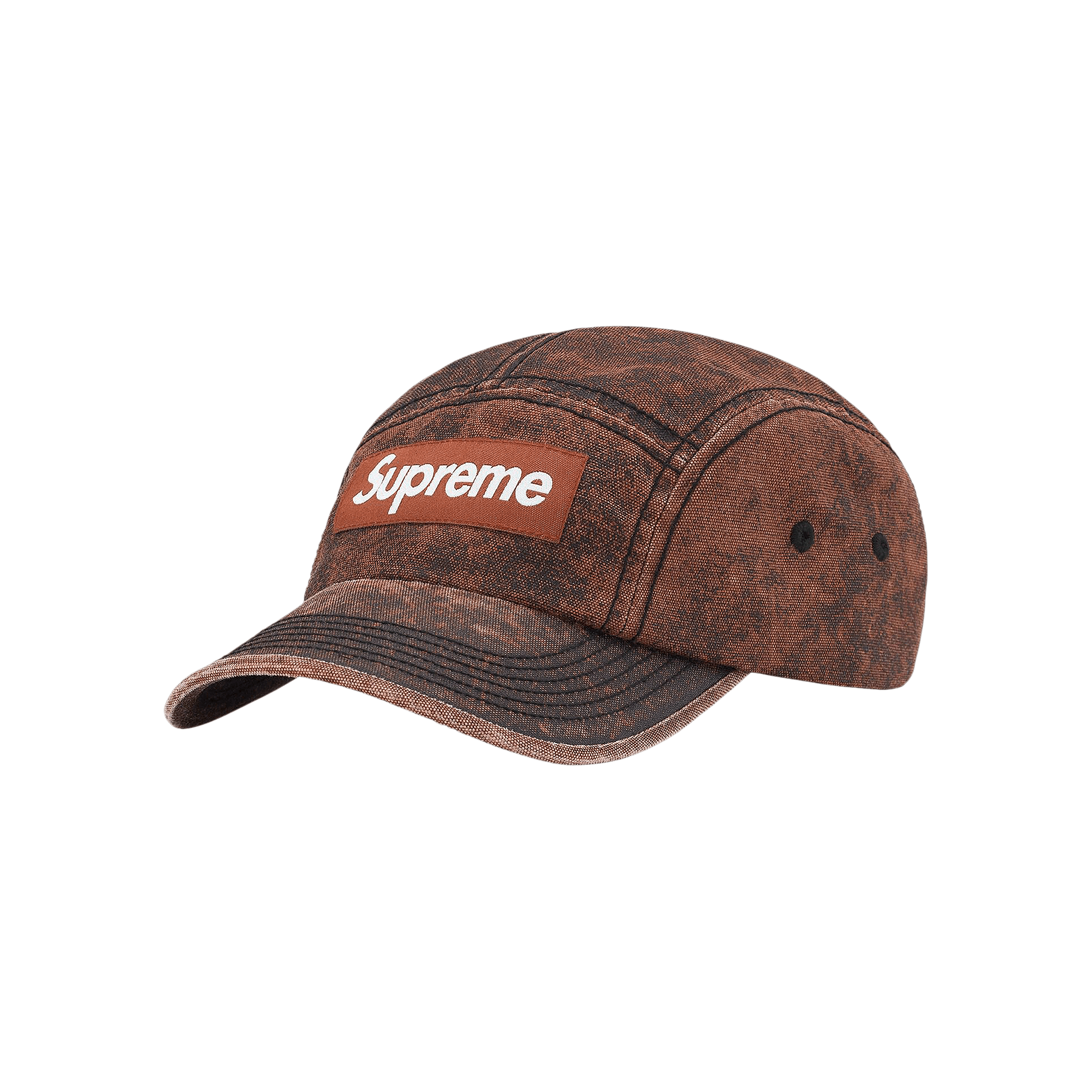 Supreme Washed Cordura Camp Cap 'Coral'