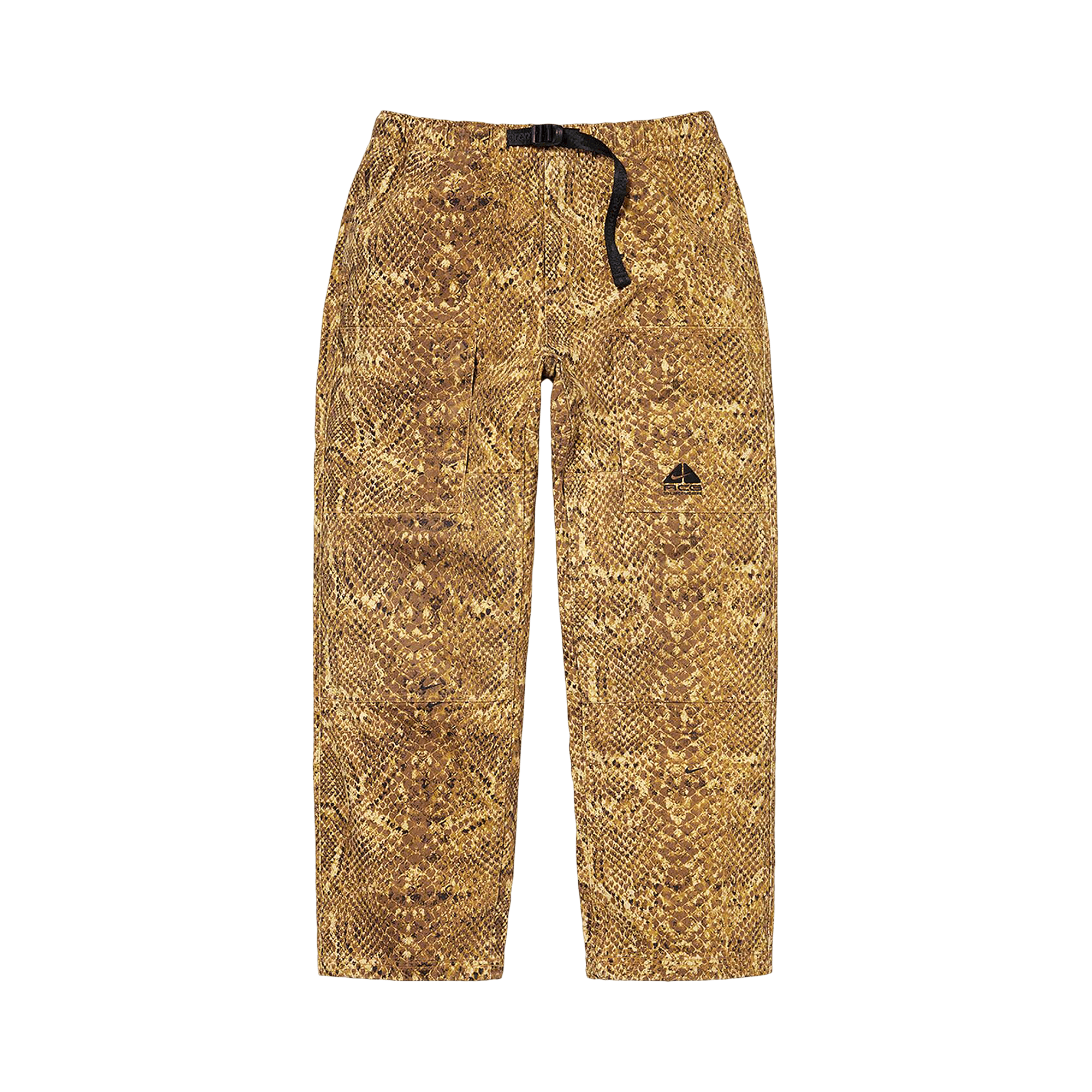 Supreme x Nike ACG Belted Denim Pant 'Gold Snakeskin'