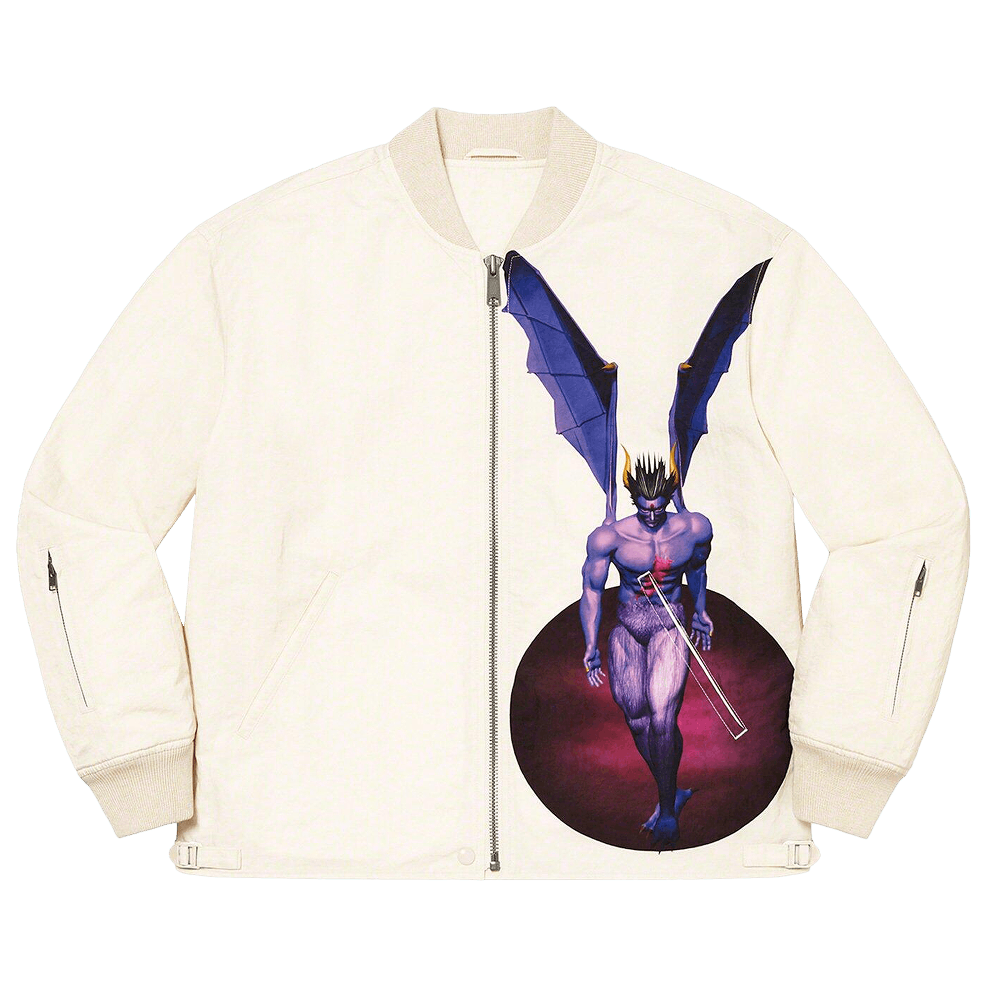 Supreme x Yohji Yamamoto x TEKKEN Nylon Bomber Jacket 'Natural'