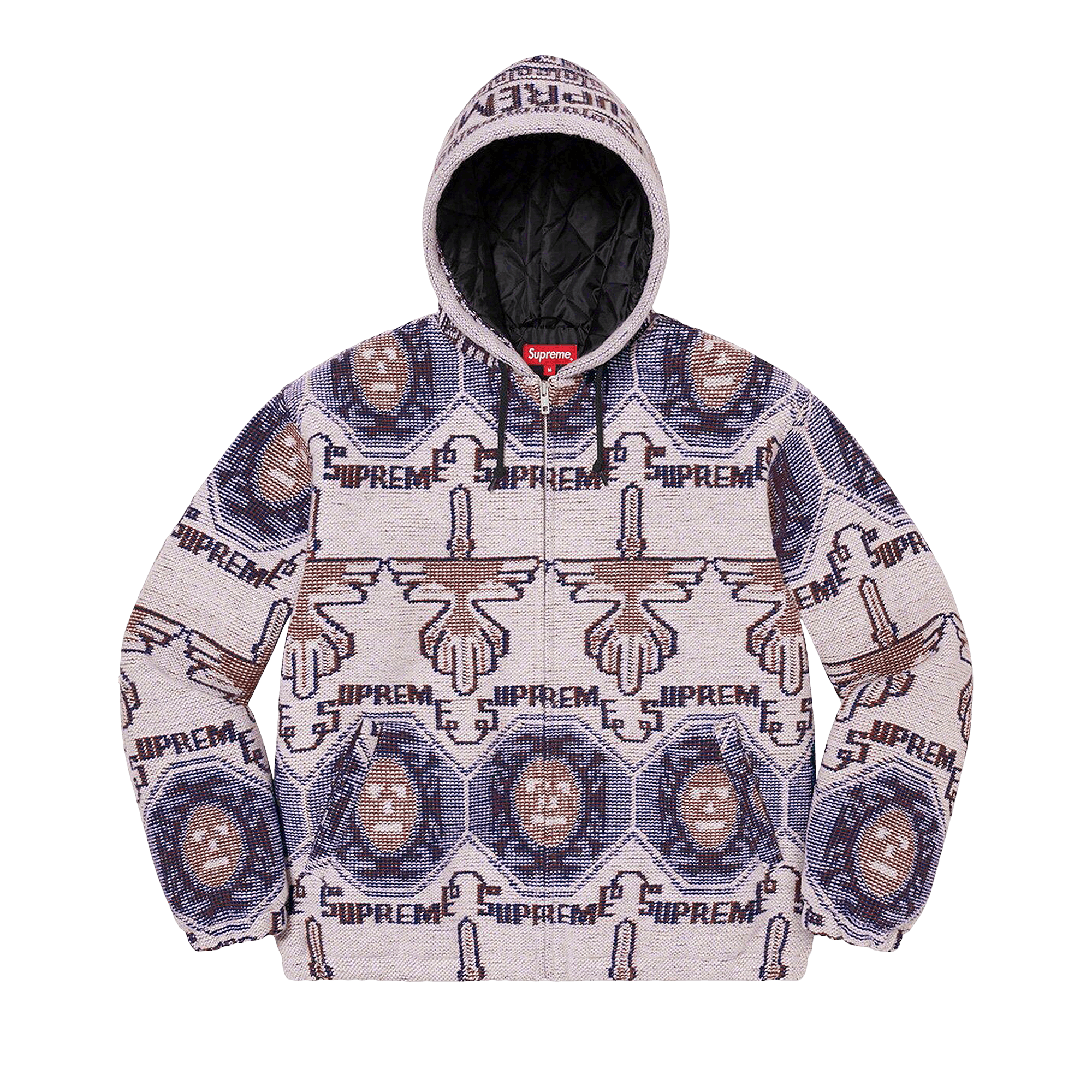 Supreme Woven Hooded Jacket 'Dusty Lilac'