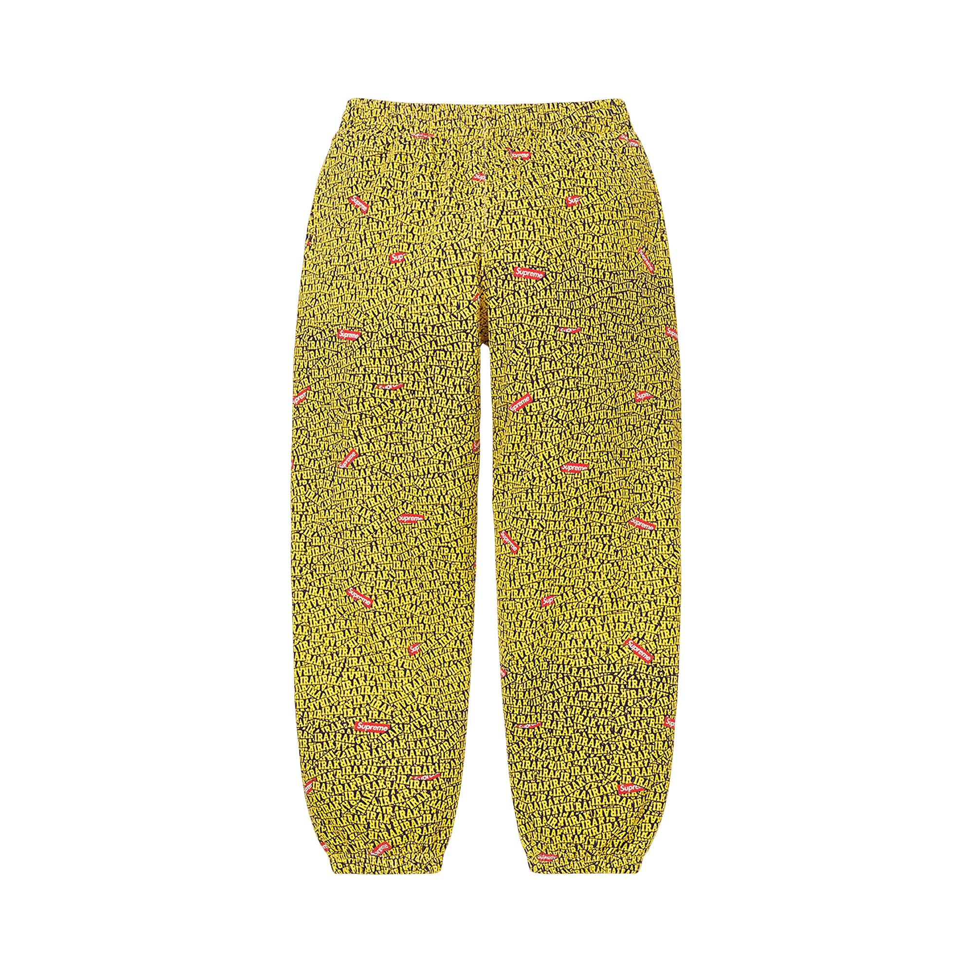 Supreme x IRAK Sweatpant 'Yellow'