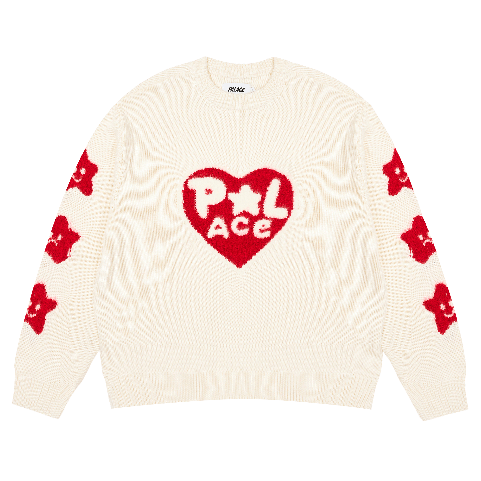 Palace Cosy Knit 'Soft White'