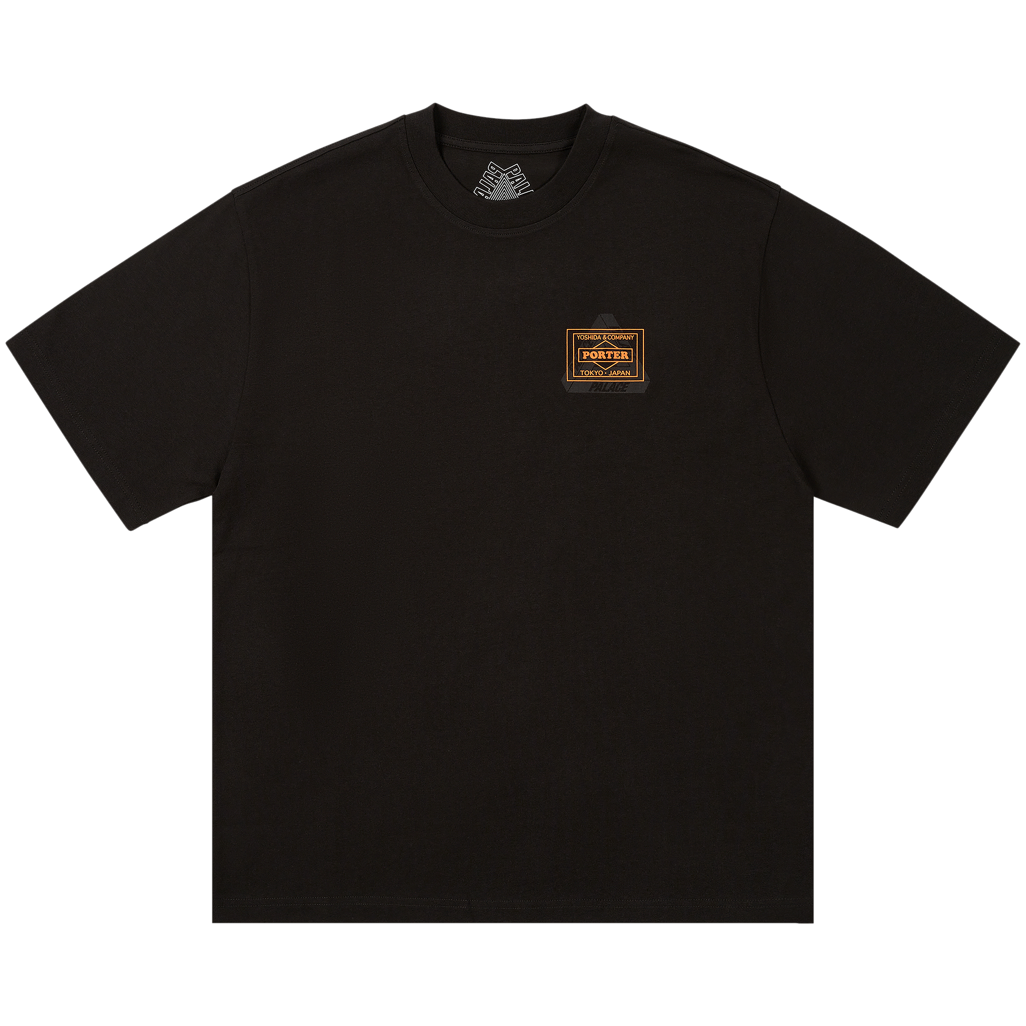 Palace x Porter-Yoshida & Co. Logo T-Shirt 'Black'