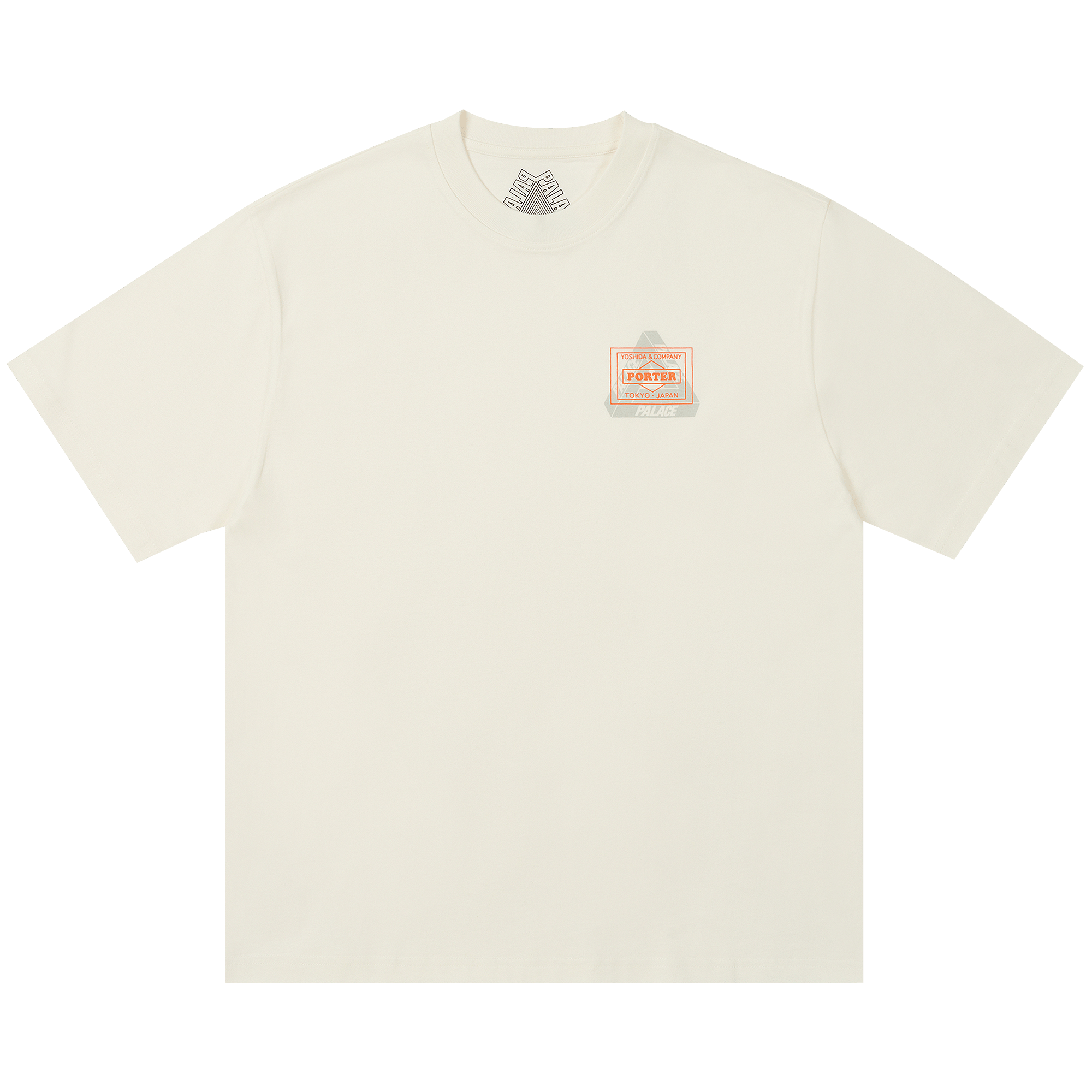 Palace x Porter-Yoshida & Co. Logo T-Shirt 'White'
