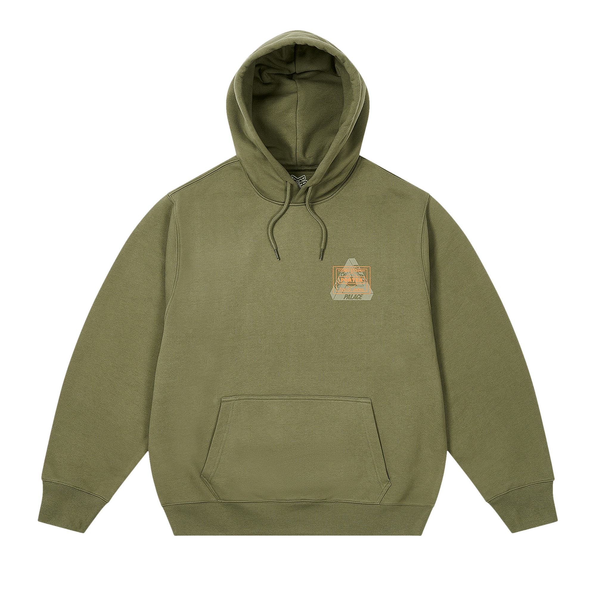 Palace x Porter-Yoshida & Co. Logo Hood 'Olive'