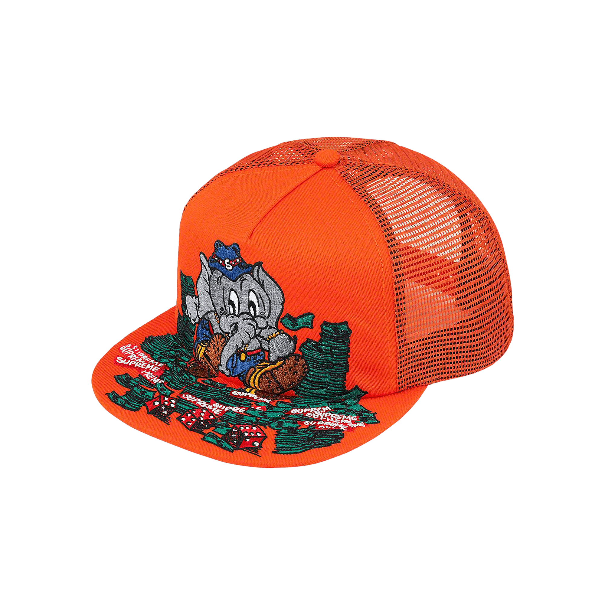 Supreme Elephant Mesh Back 5-Panel 'Orange'
