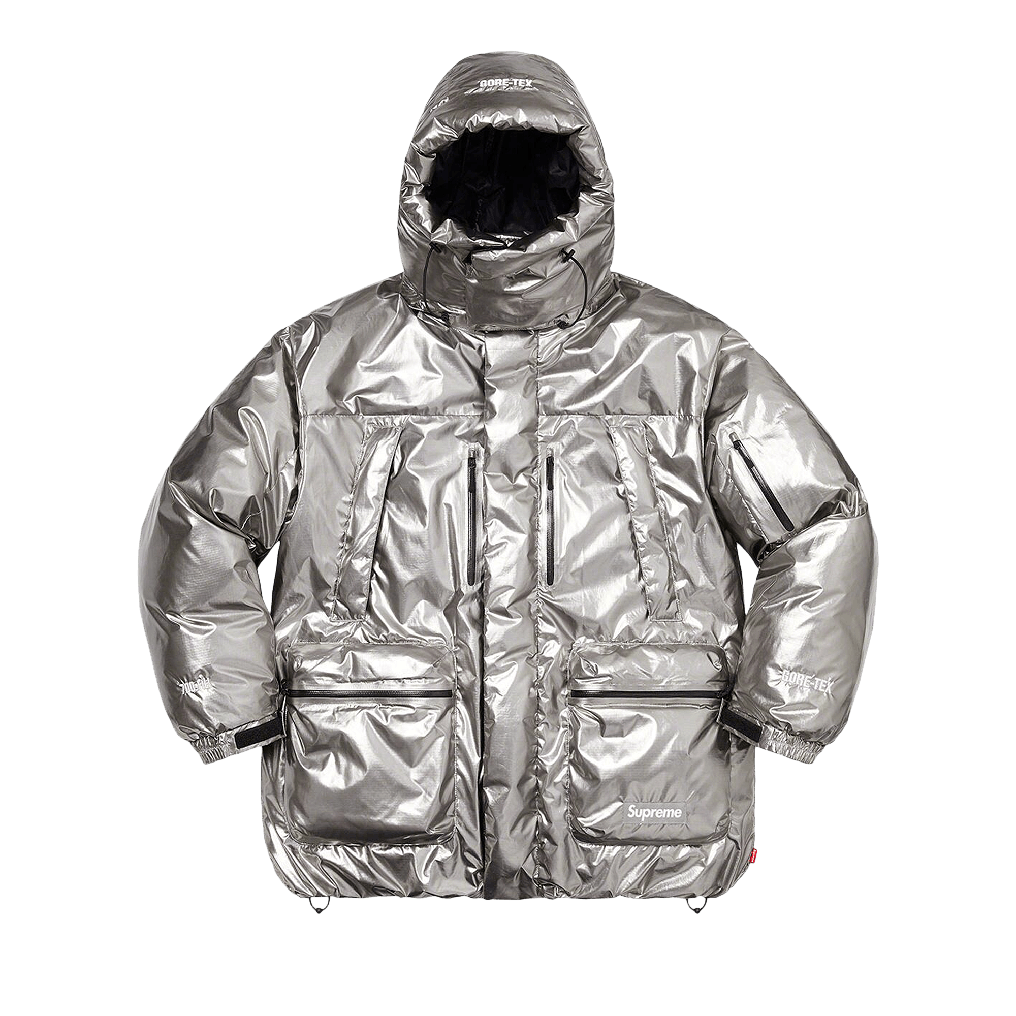 Supreme GORE-TEX 700-Fill Down Parka 'Silver'
