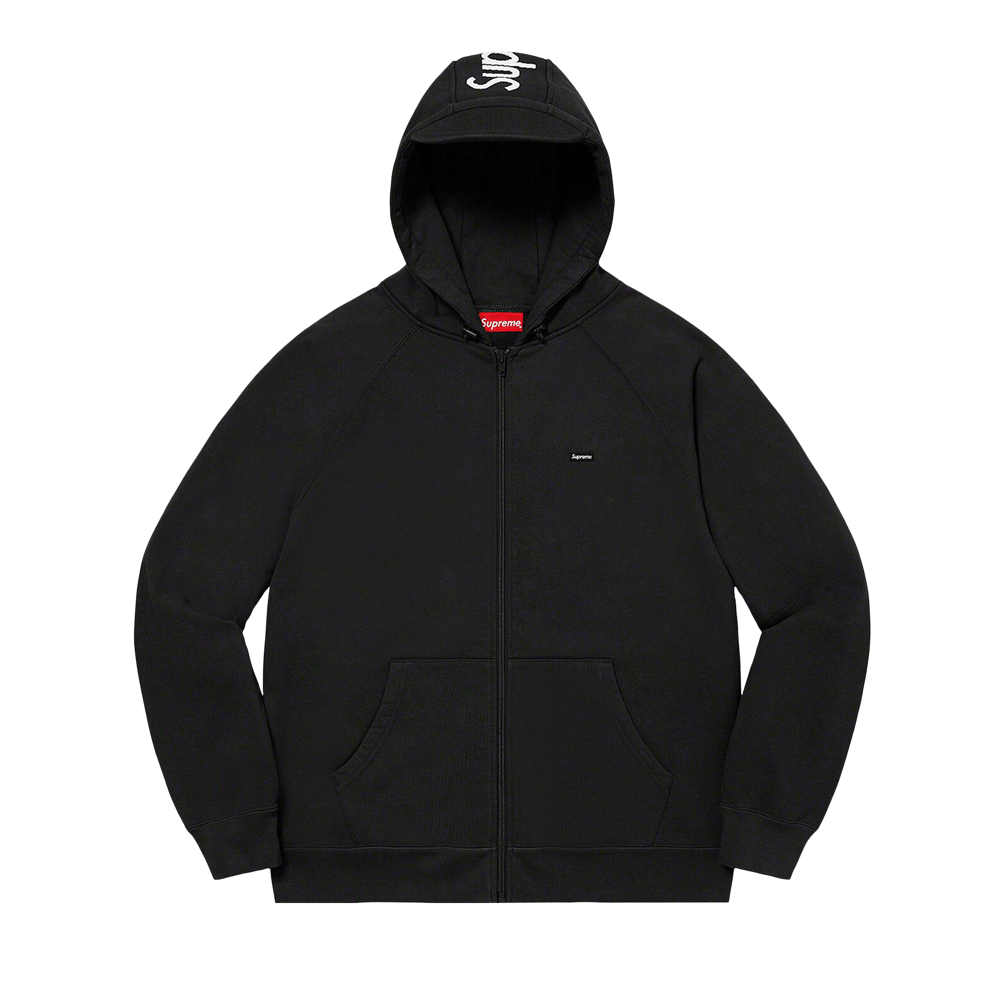 Supreme Brim Zip Up Hooded Sweatshirt 'Black'