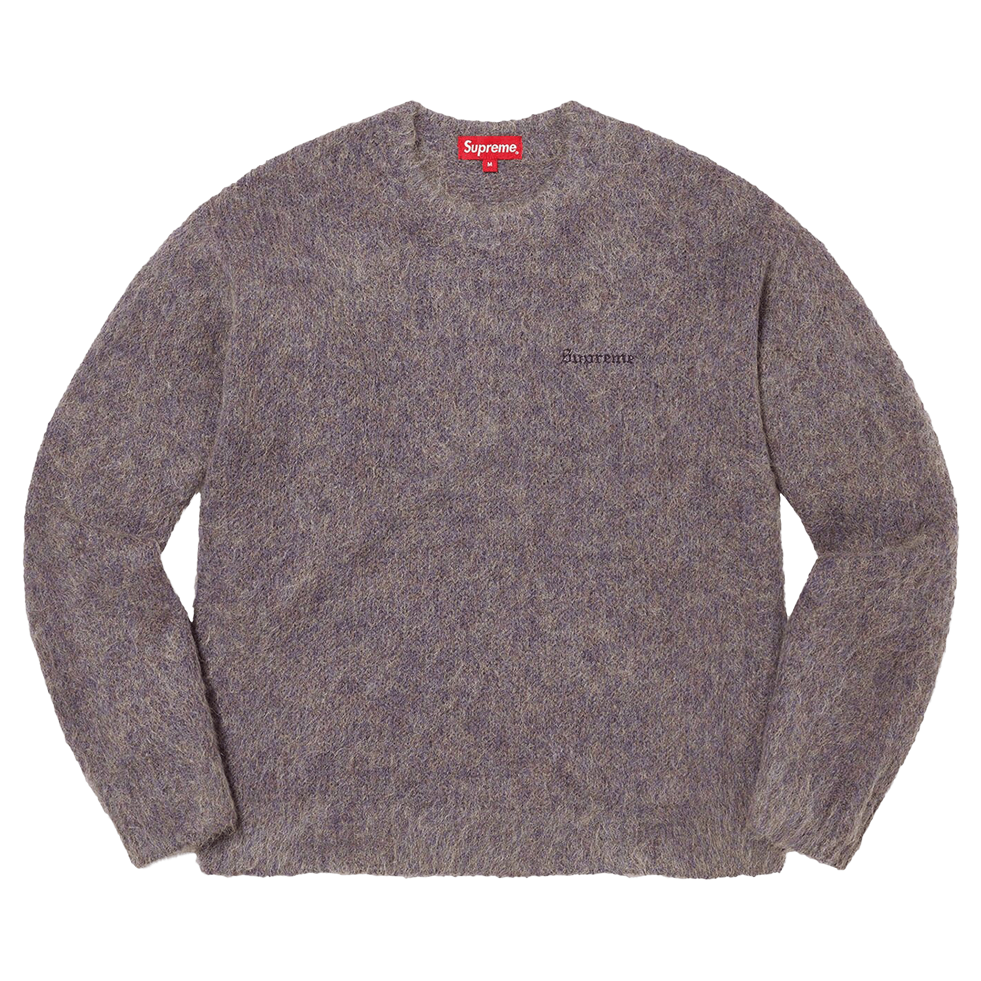 Supreme Mohair Sweater 'Purple Melange'
