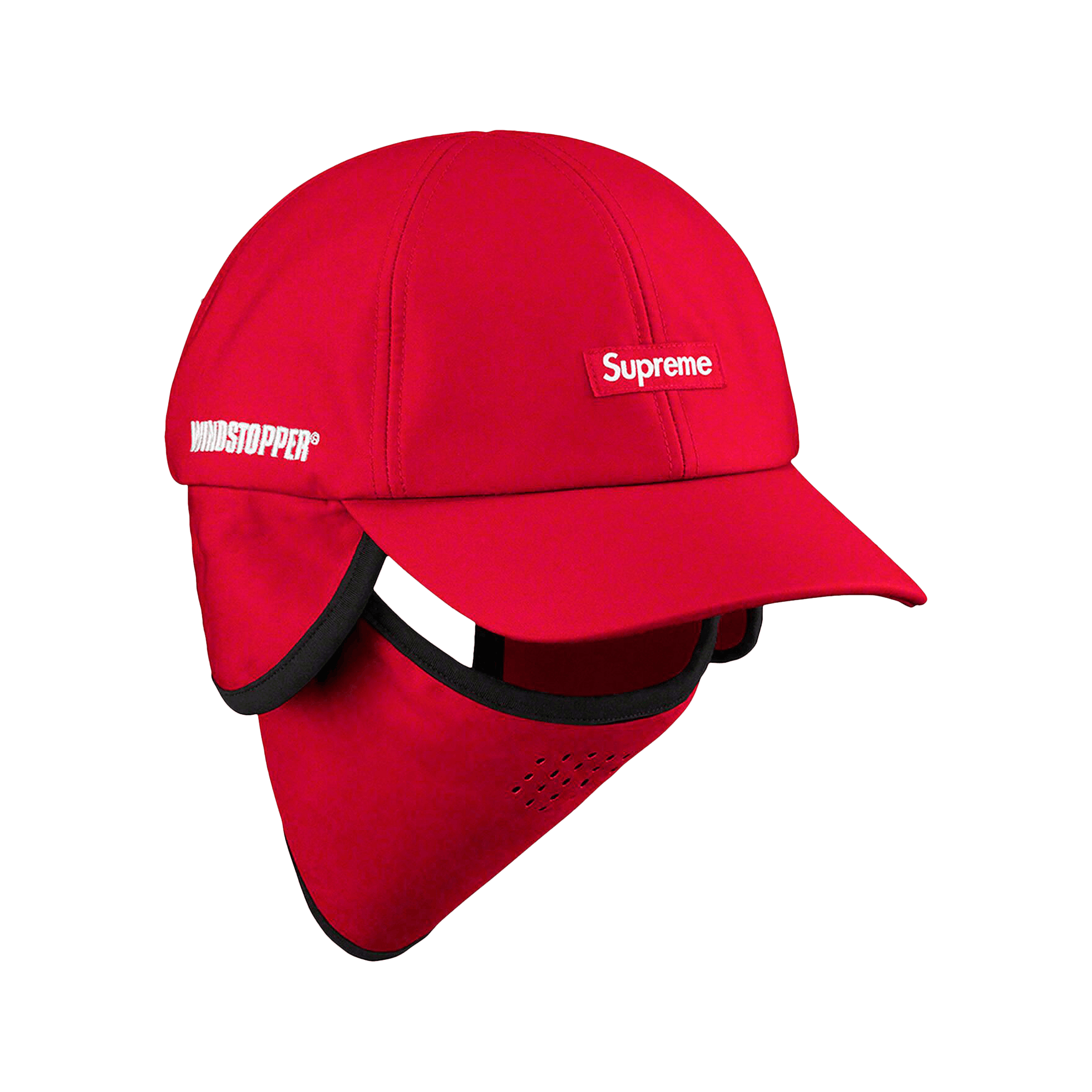 Supreme x WINDSTOPPER Facemask 6-Panel 'Red'