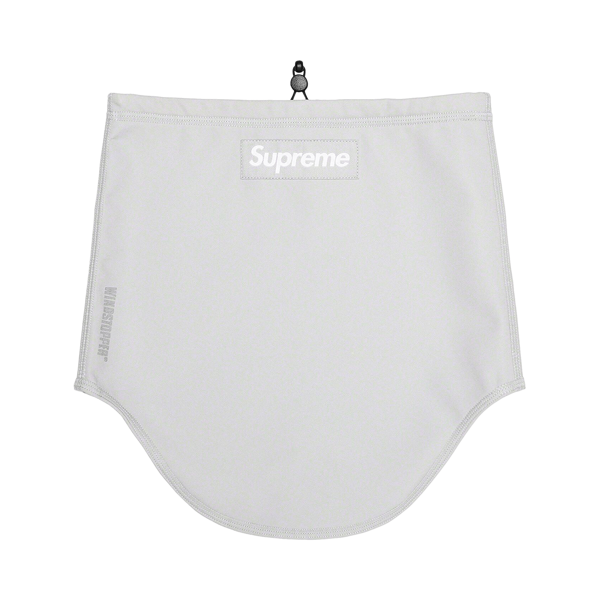 Supreme x WINDSTOPPER Neck Gaiter 'Light Grey'