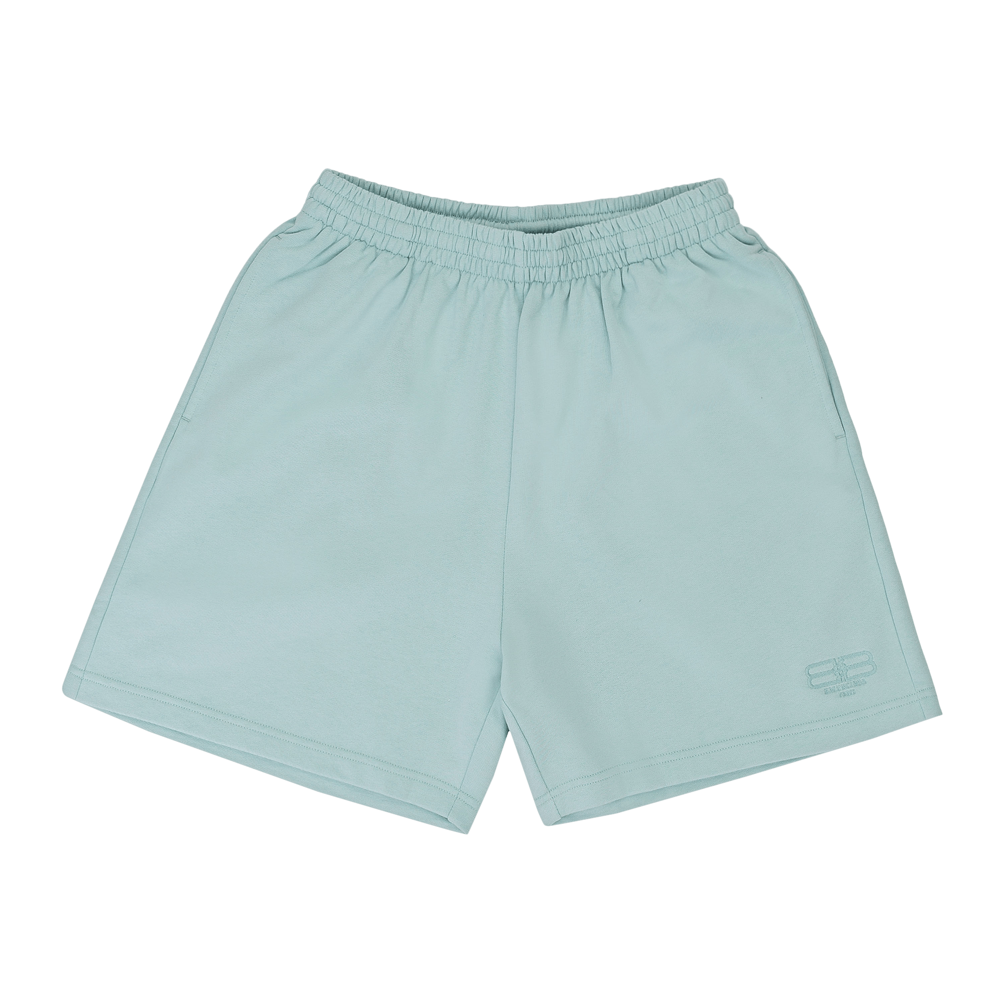 Balenciaga Sweat Shorts 'Aqua'