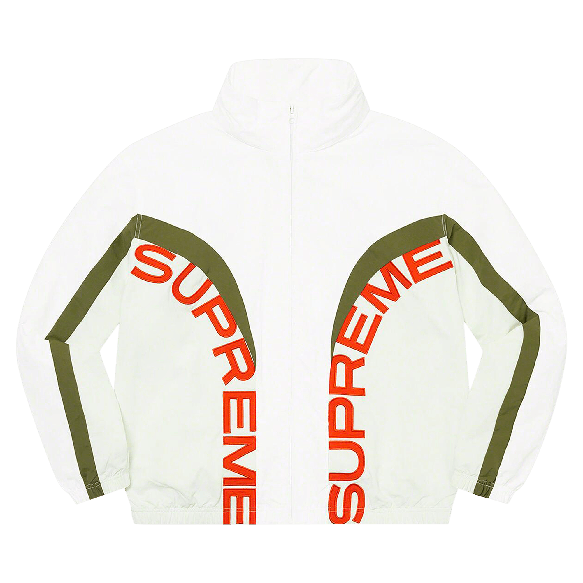 Supreme Curve Track Jacket 'White'