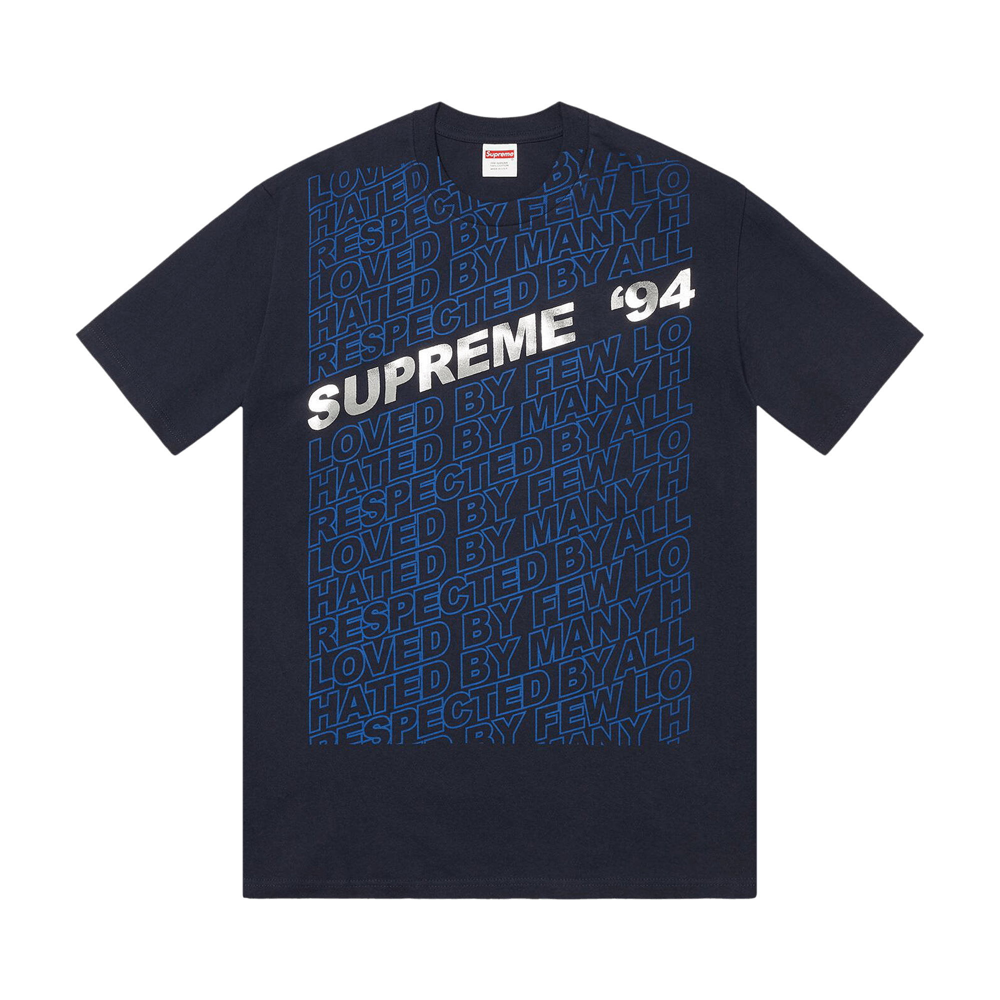 Supreme Respected Tee 'Navy'