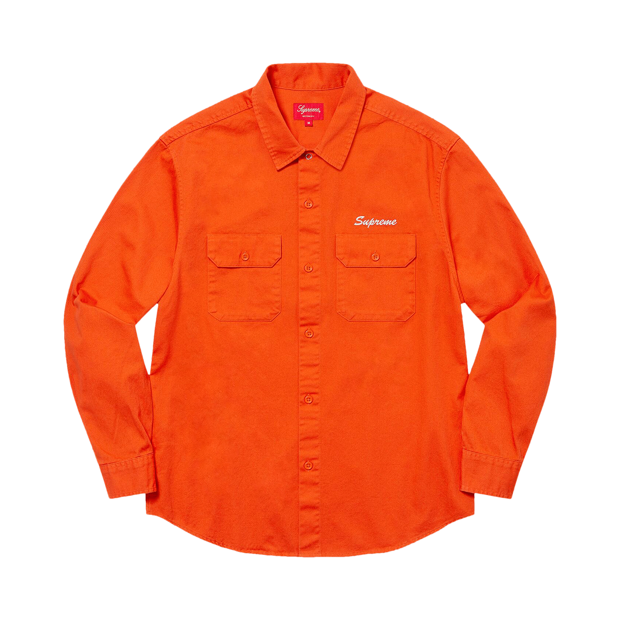Supreme Mary Work Shirt 'Orange'