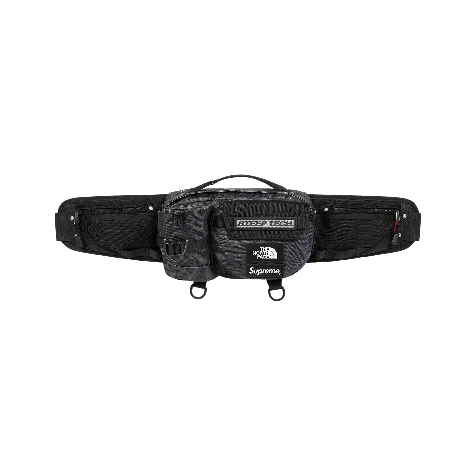 Supreme x The North Face Steep Tech Waist Bag 'Black Dragon'