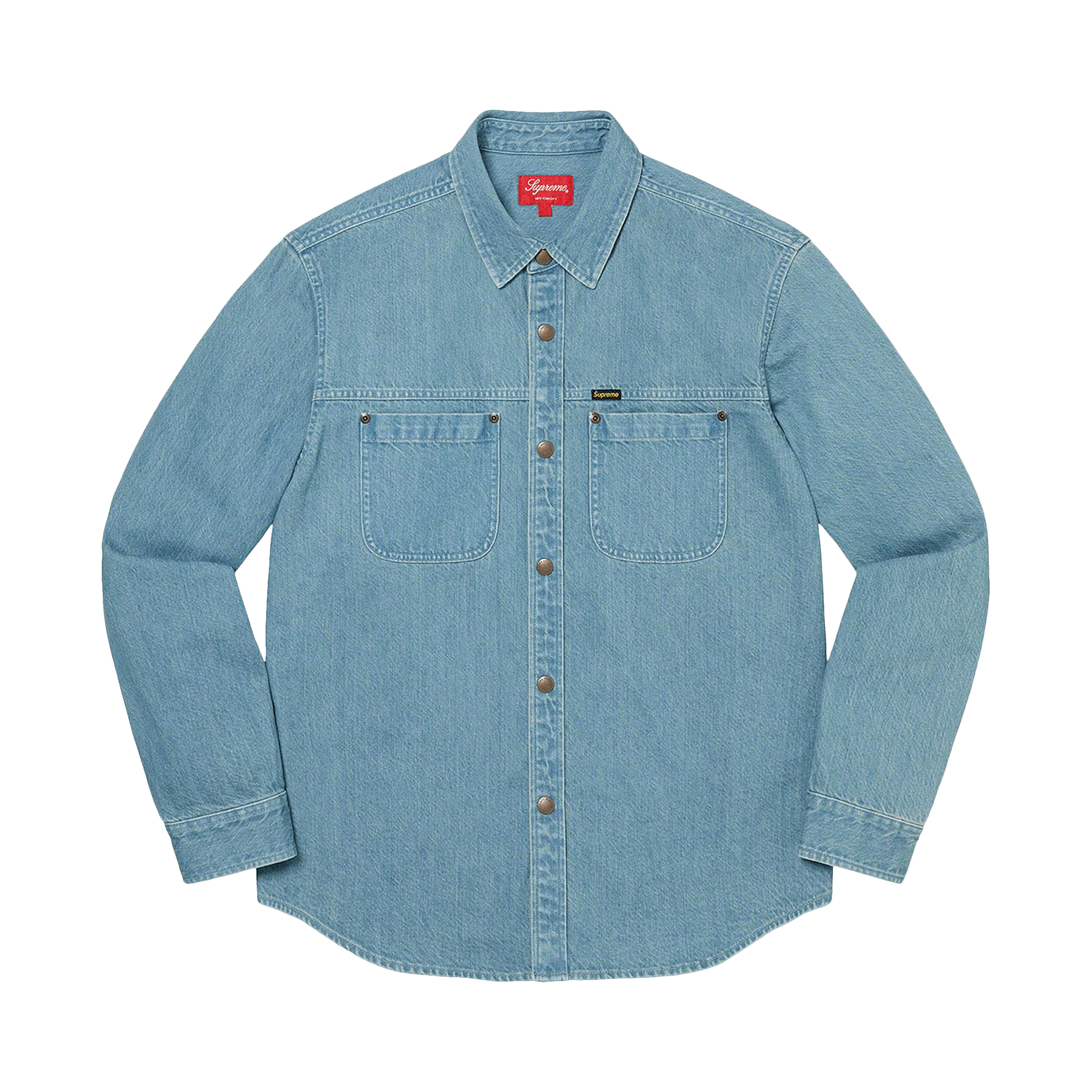 Supreme Snap Work Shirt 'Denim'