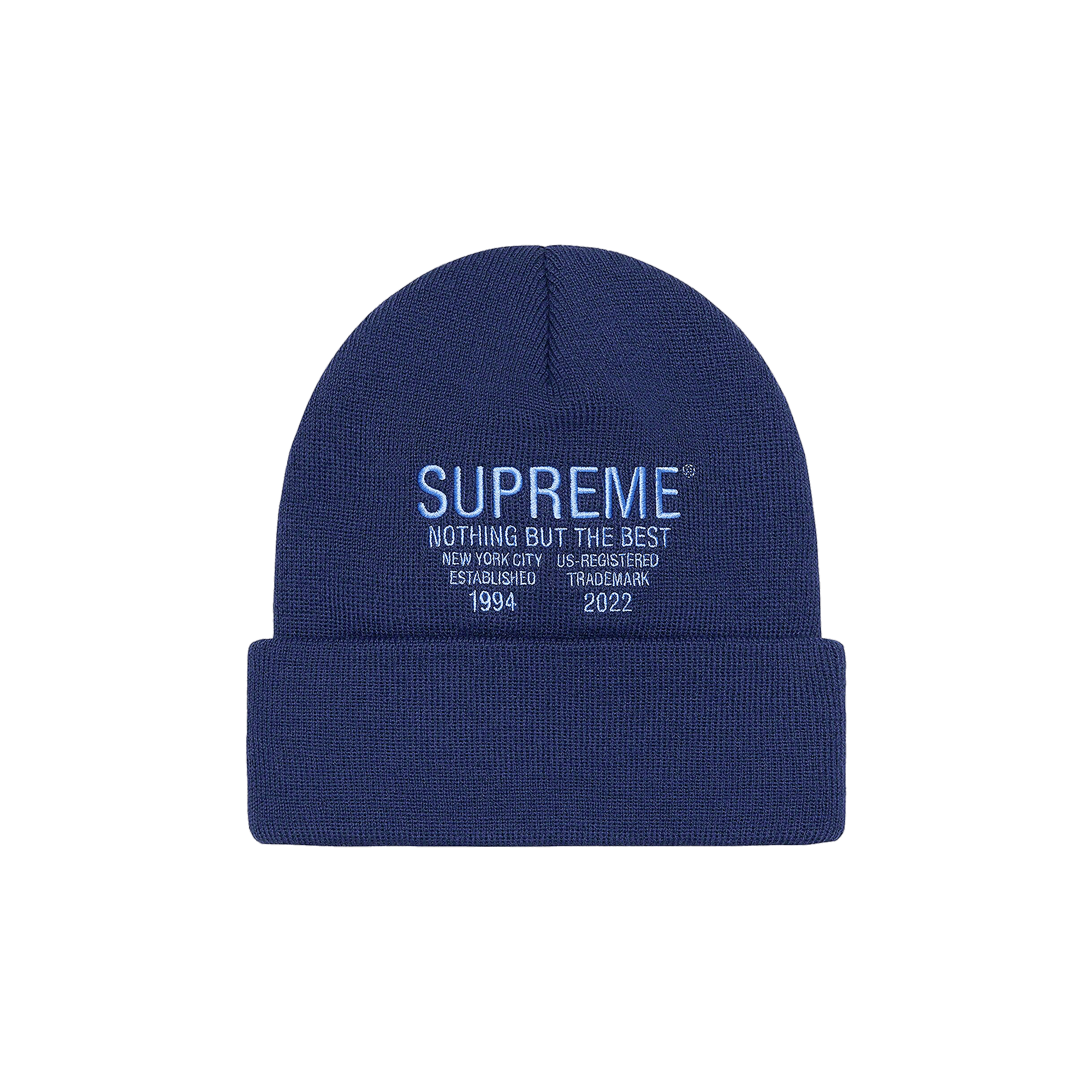 Supreme Nothing But Beanie 'Navy'