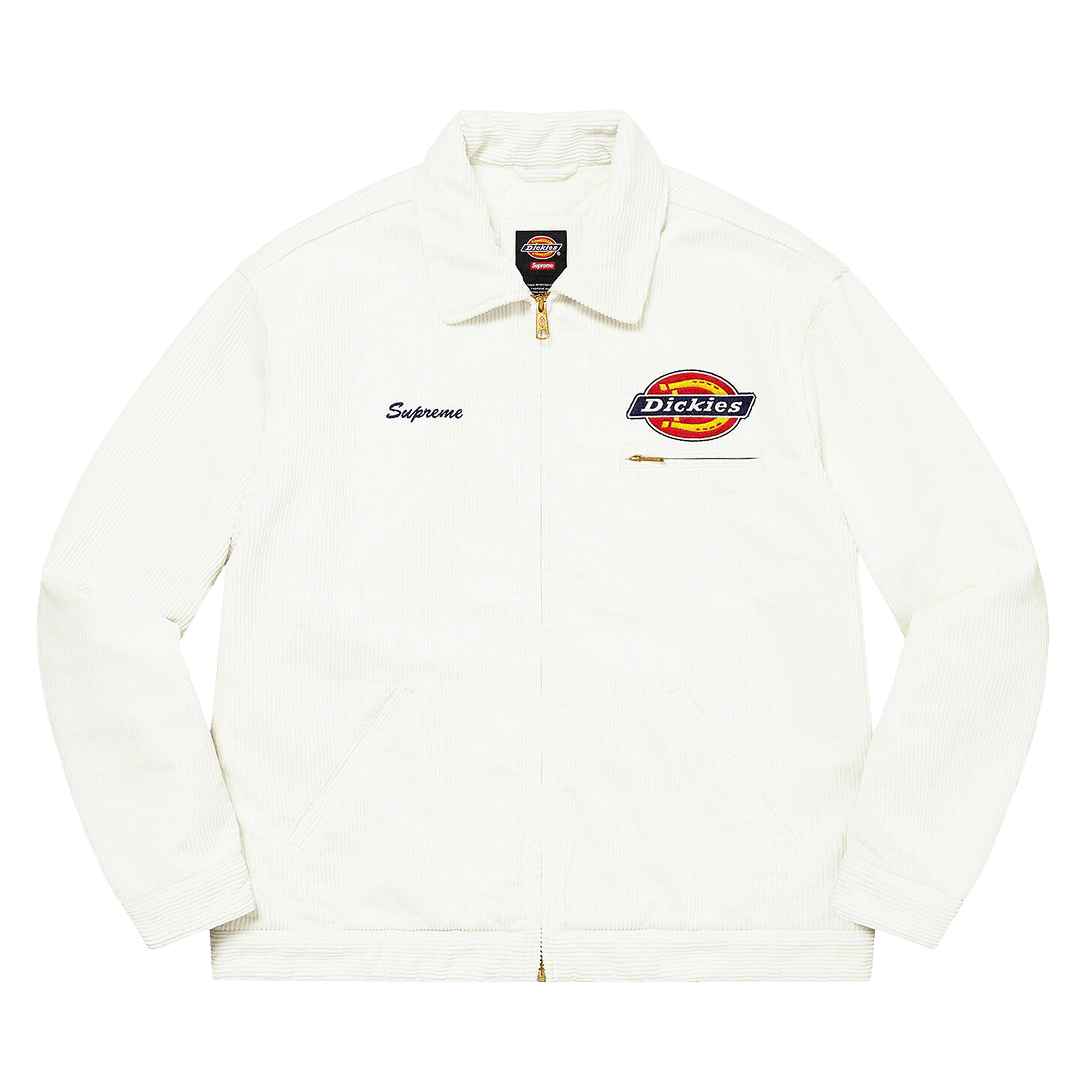 Supreme x Dickies Corduroy Work Jacket 'White'